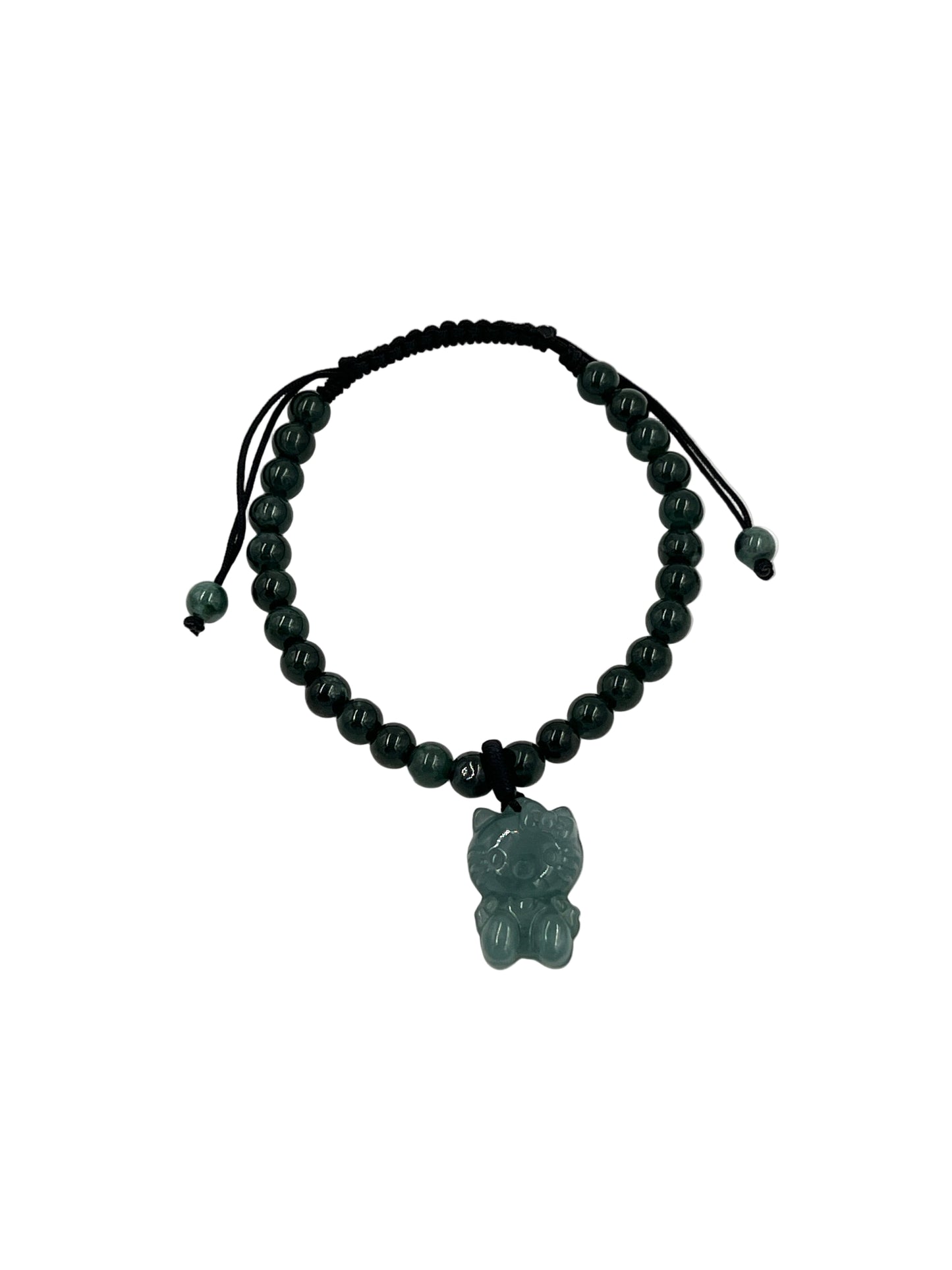 Hello Kitty Jade Beaded Bracelets