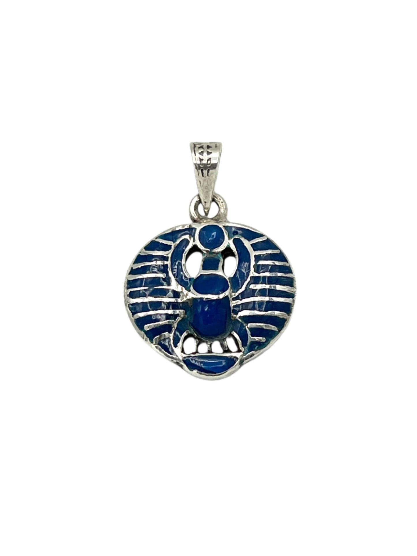 Silver Scarab Pendants