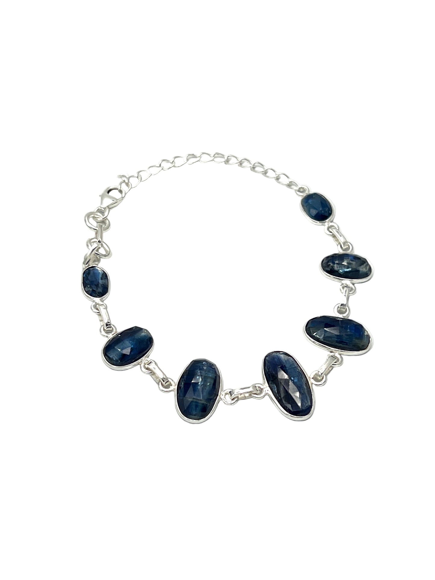 Silver Kyanite Bracelets