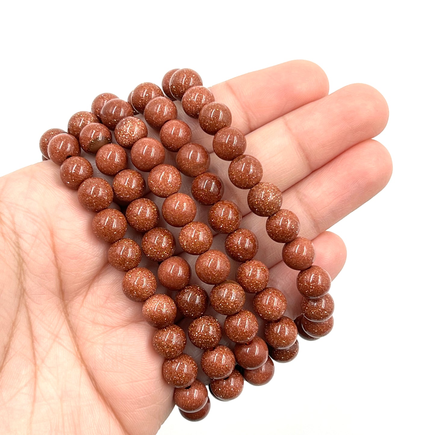 Stretchy Stone Bracelets 8mm
