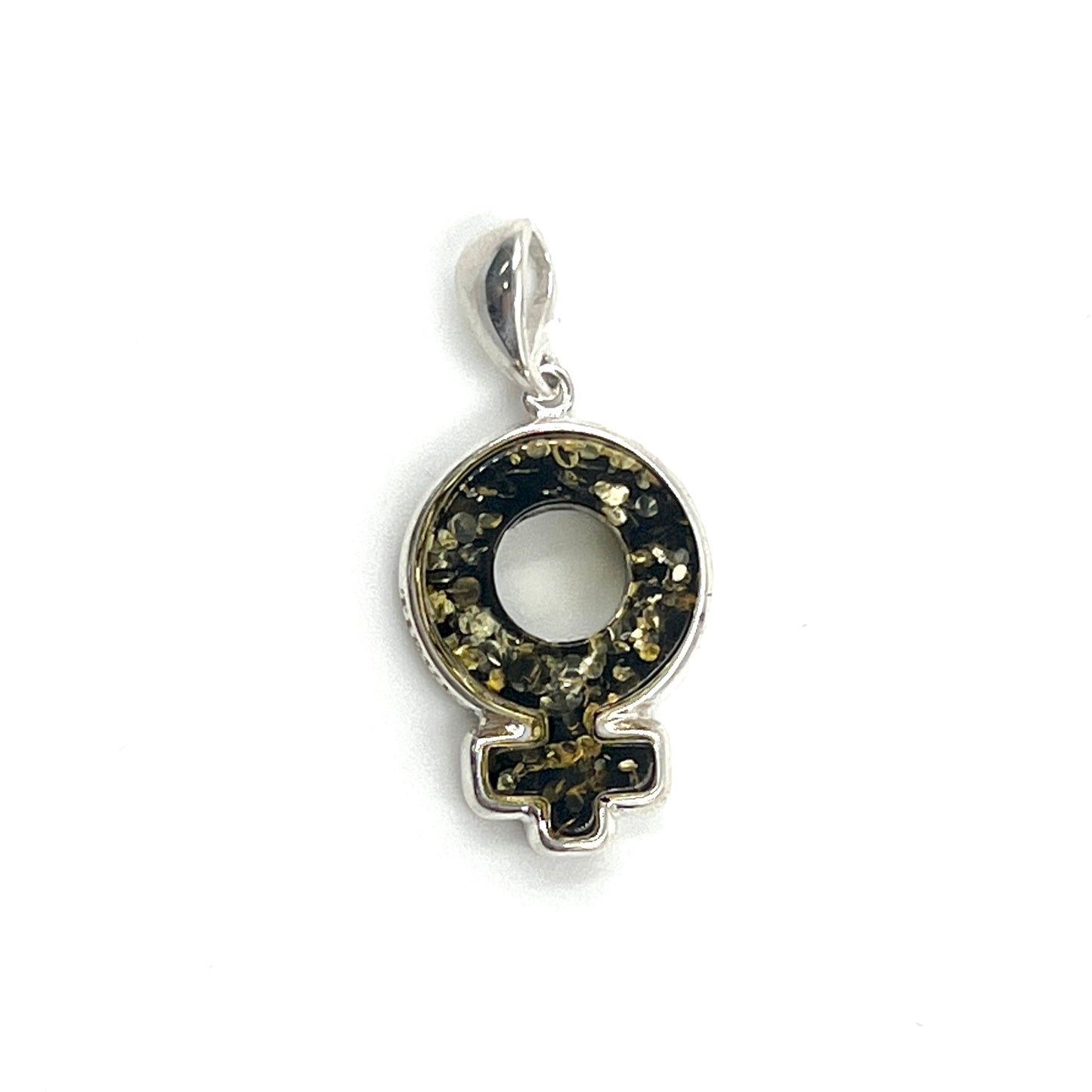 Amber Female Symbol Pendants