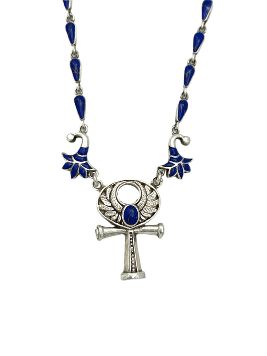 Silver Ankh Nacklace
