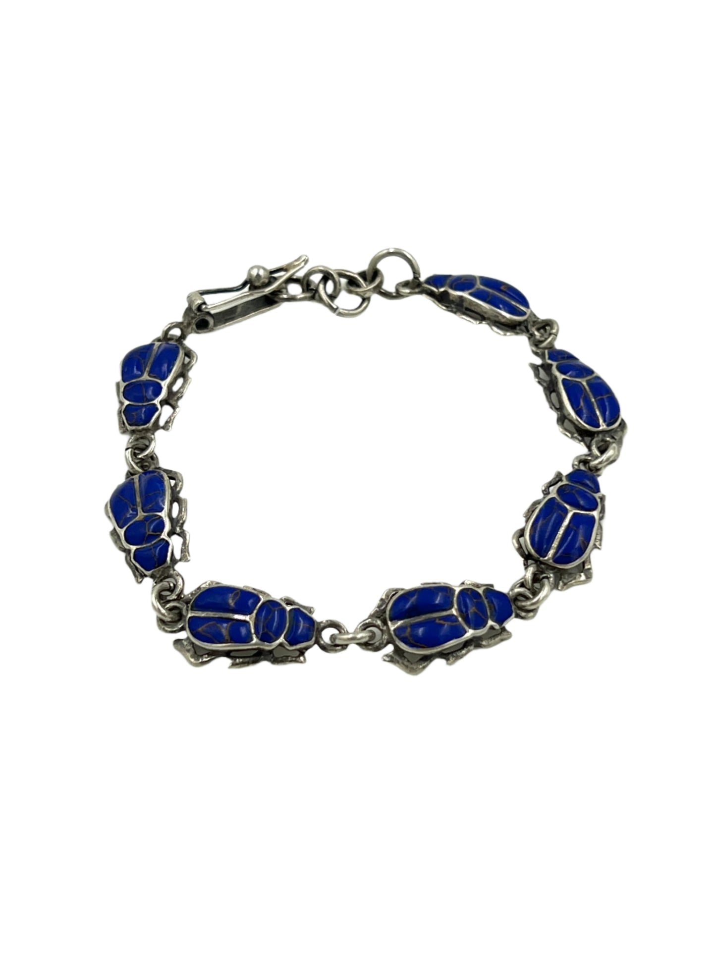 Sterling Silver Scarab Bracelets