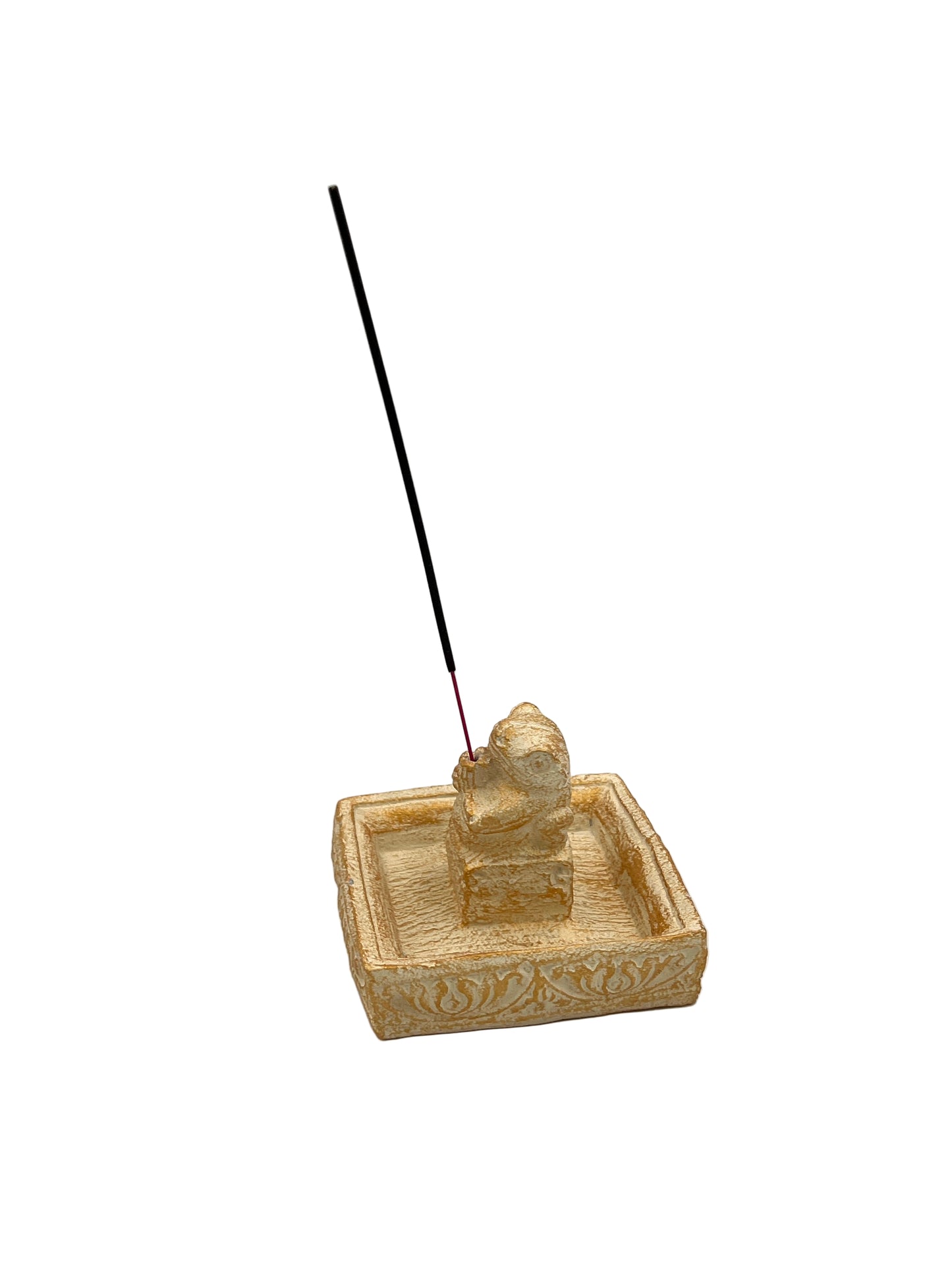 Praying Frog Incense Holder