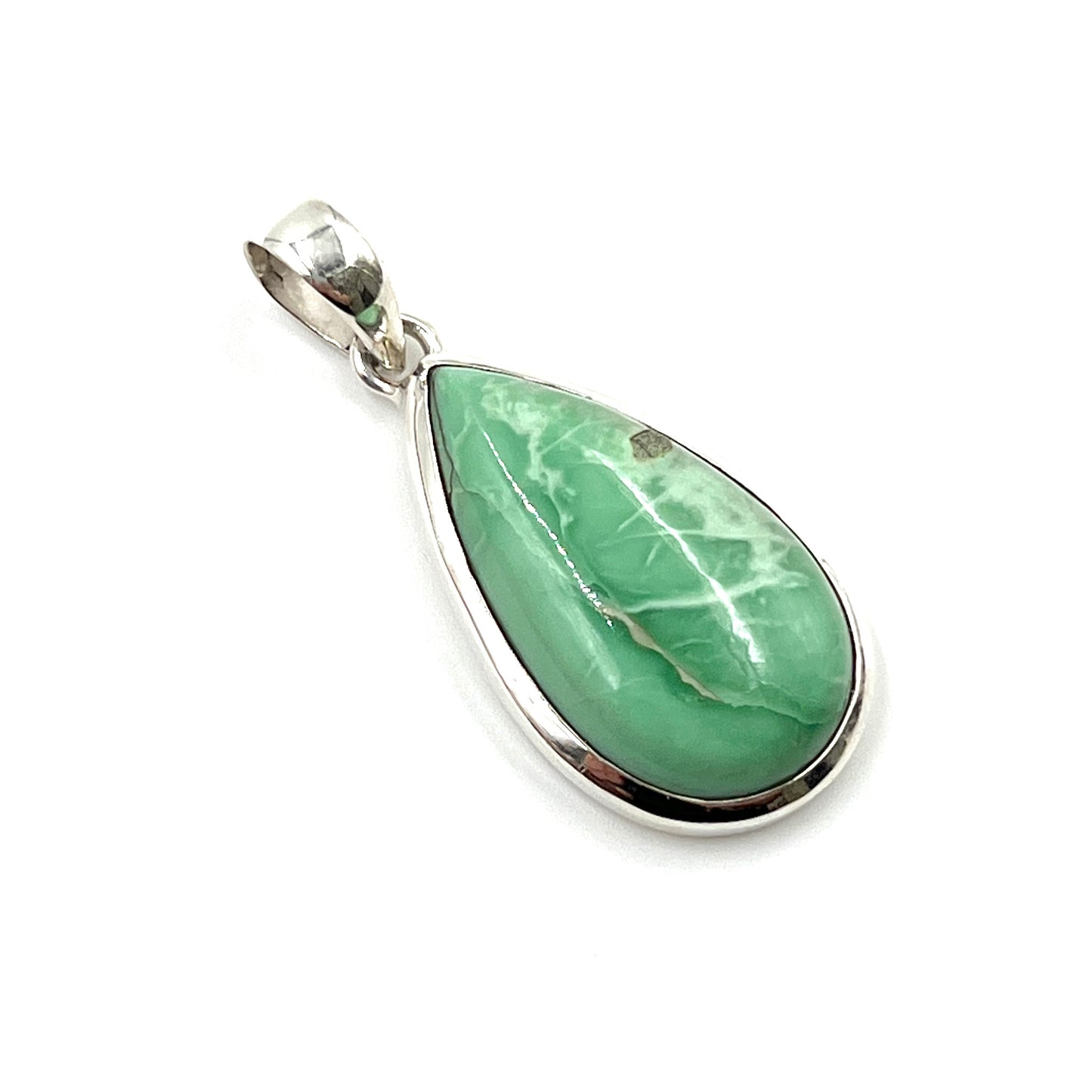 Sterling Silver Variscite Pendants