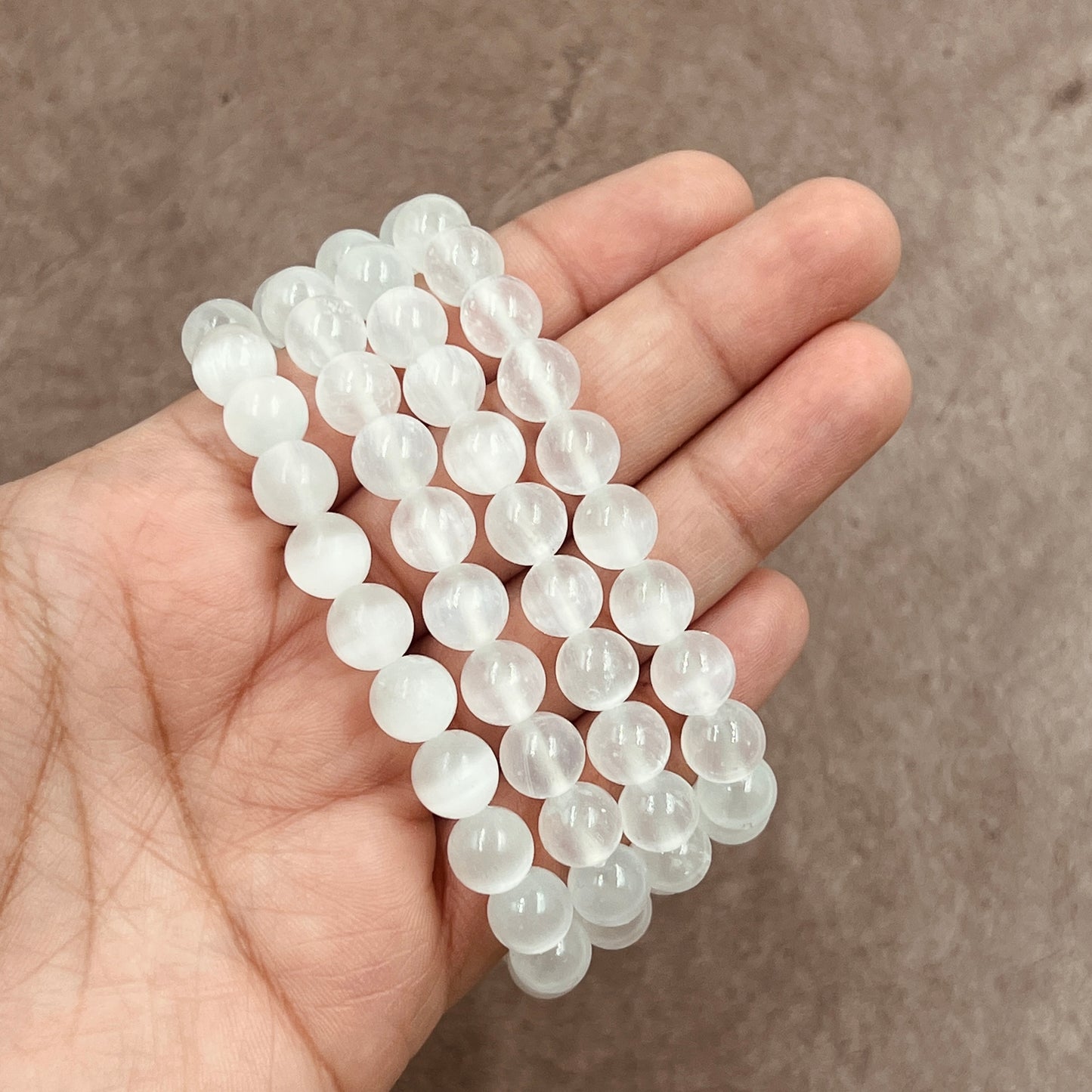 Selenite Stretchy Bracelets