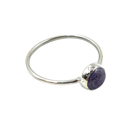 Sterling Silver Sugilite Ring