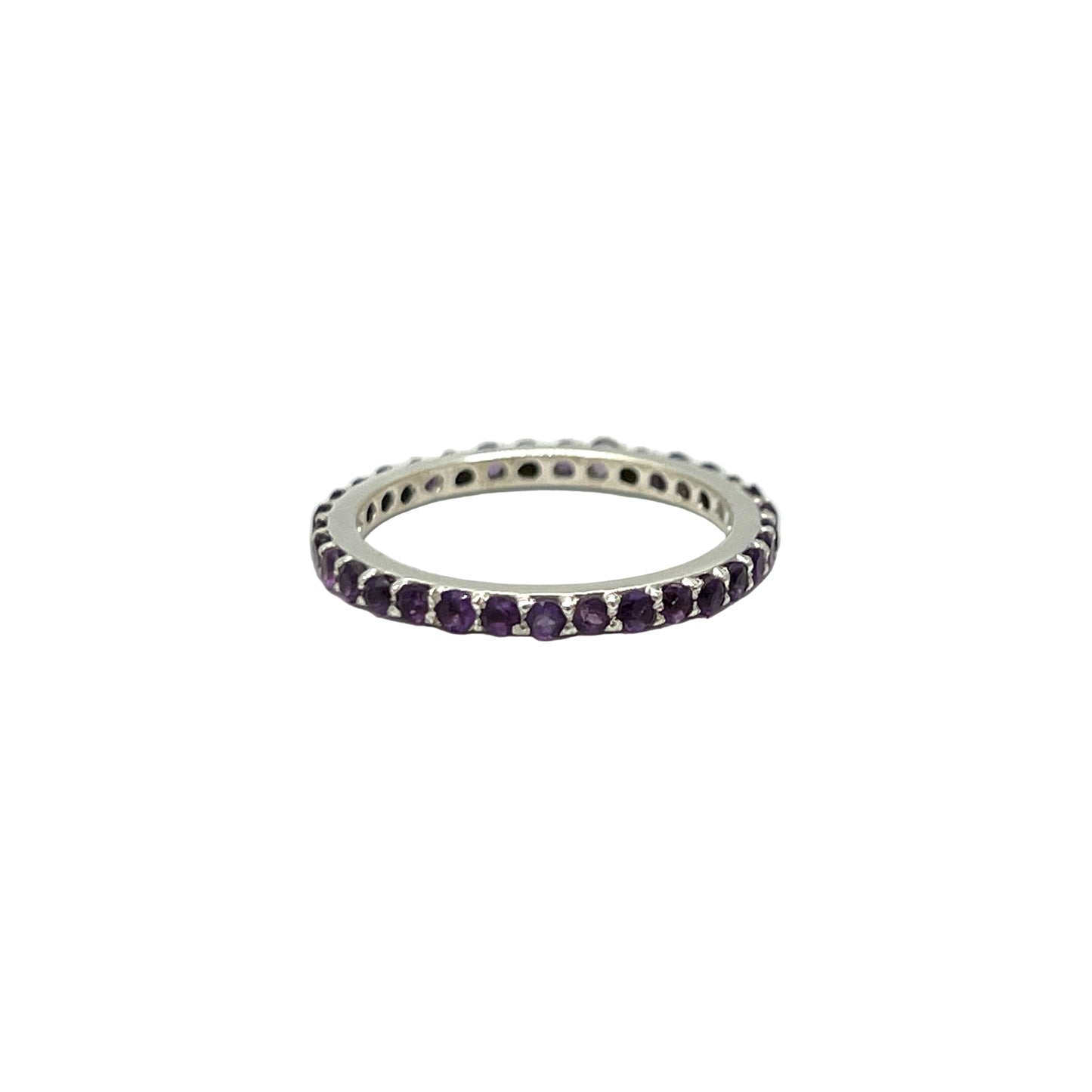 Infinity Gemstone Band Ring