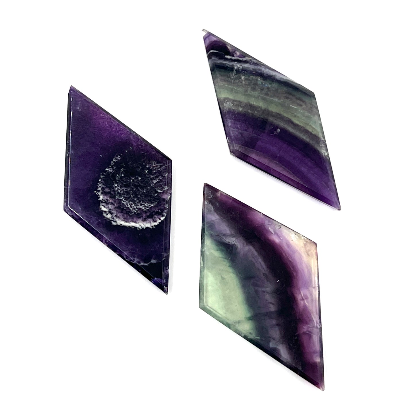 Fluorite Diamonds