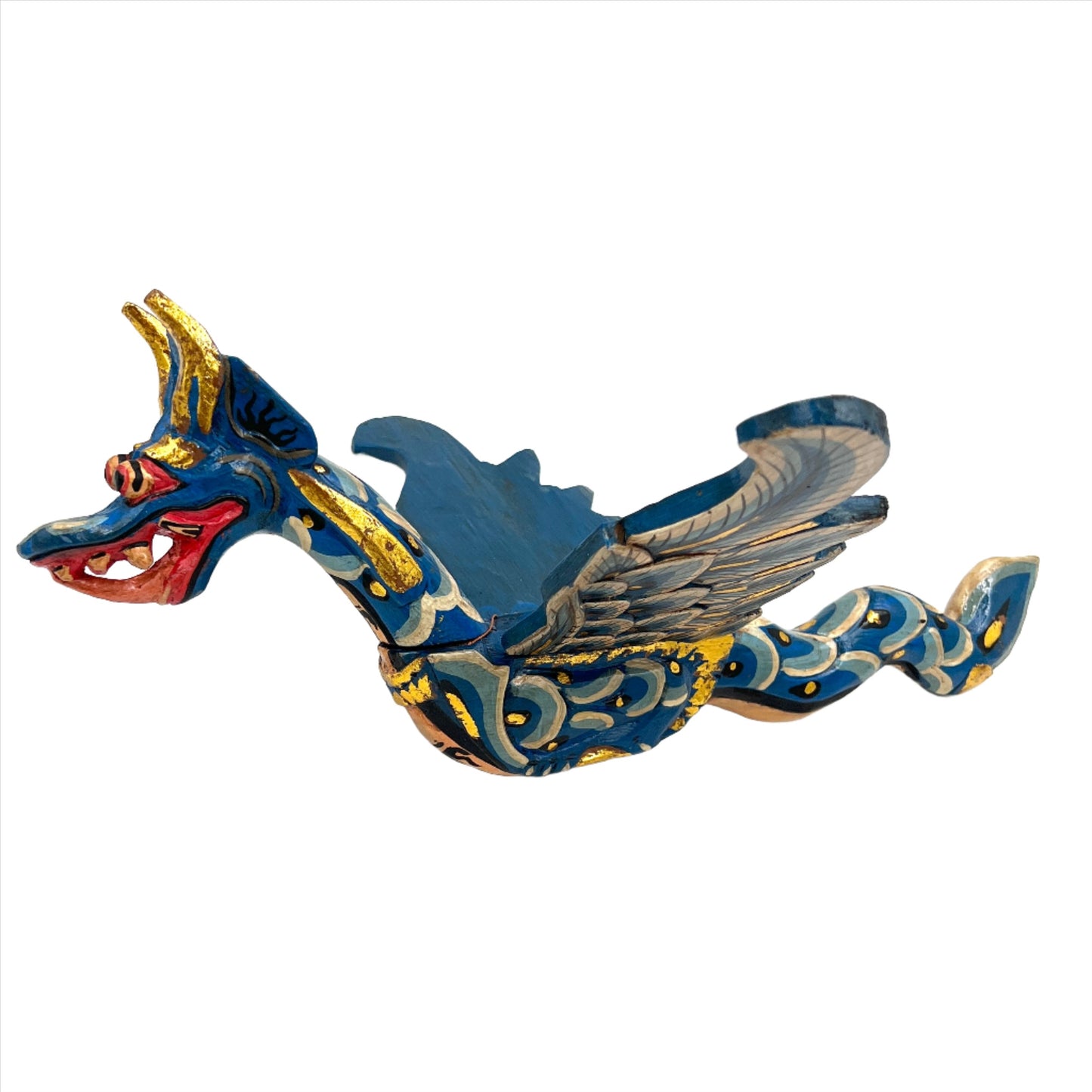 Flying Blue Dragon Spirit Chasers
