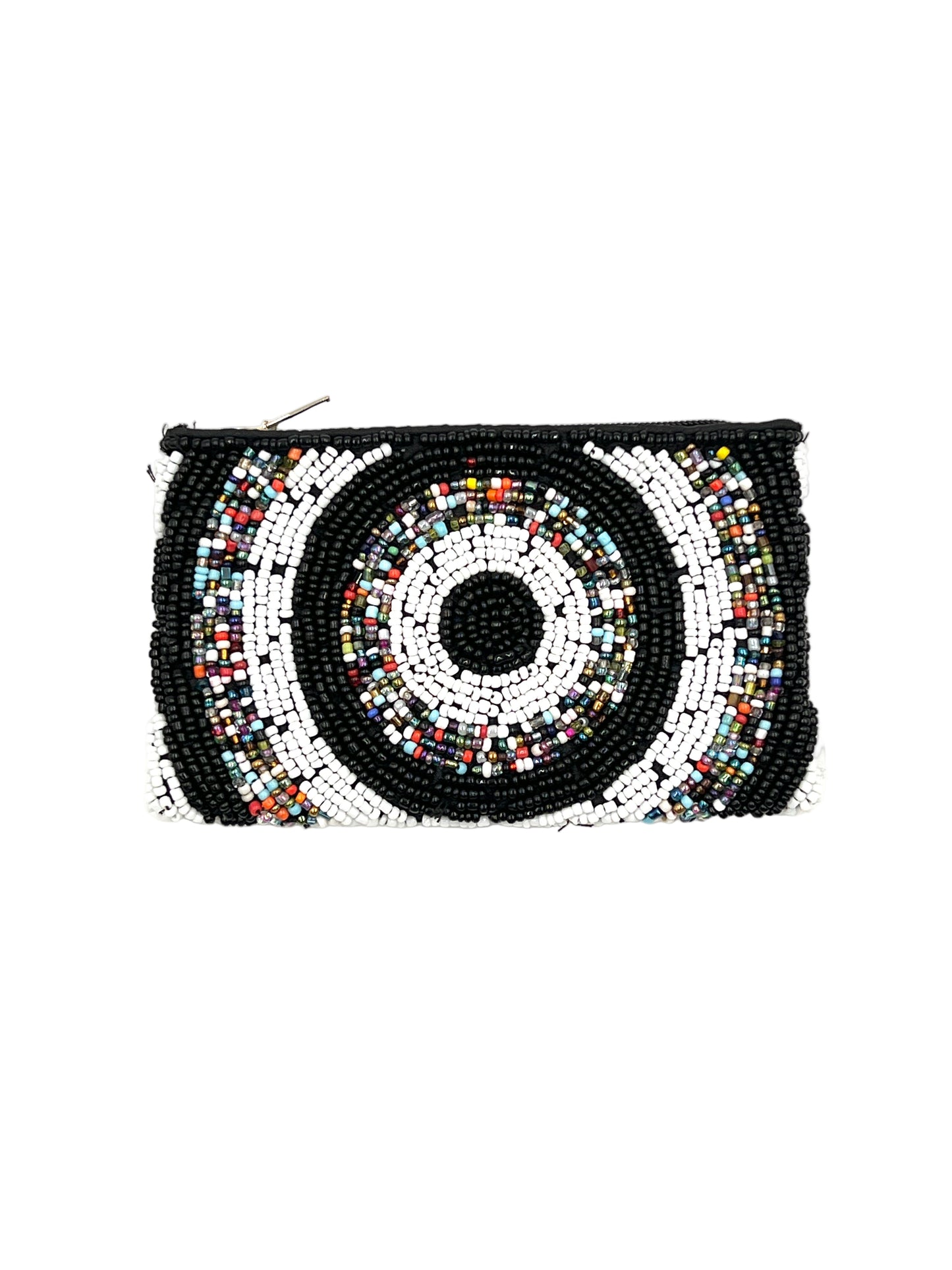 Beaded Circle Coin Purse