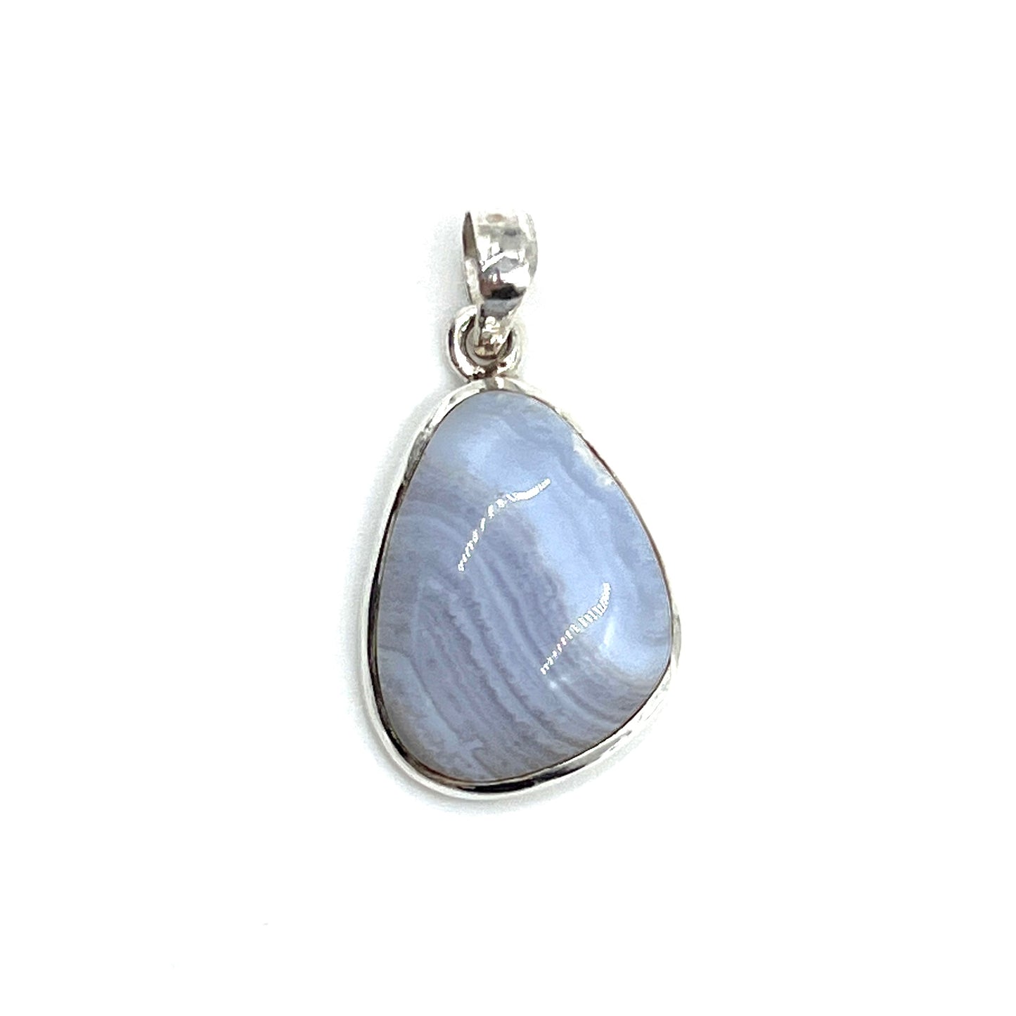 Blue Lace Agate Pendants