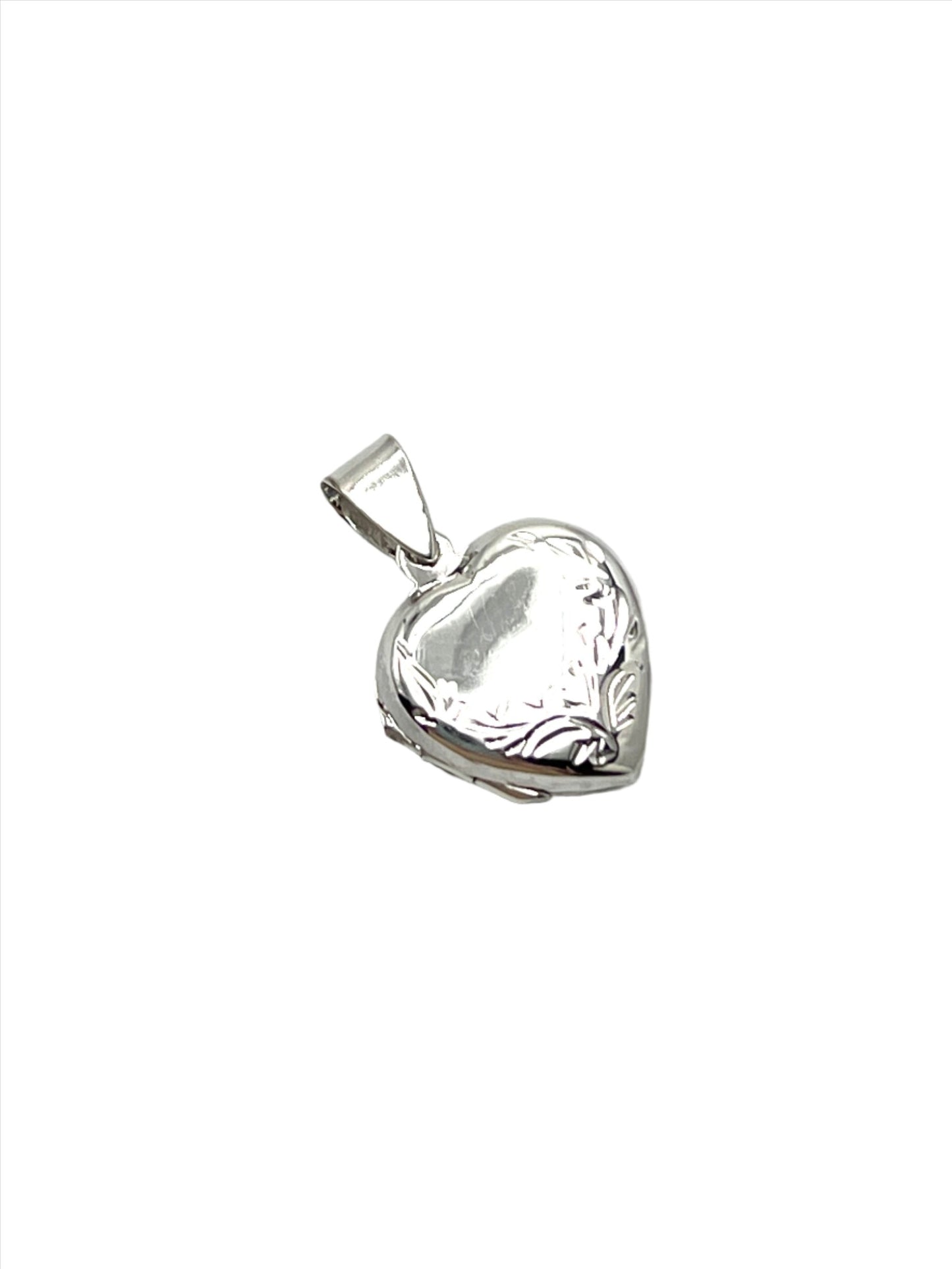 Sterling Silver Heart Locket Pendants