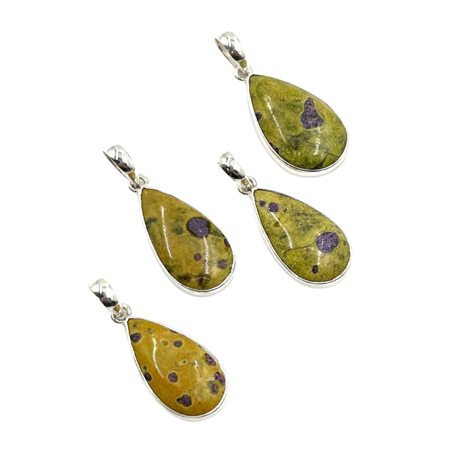 Atlantisite Teardrop Pendants