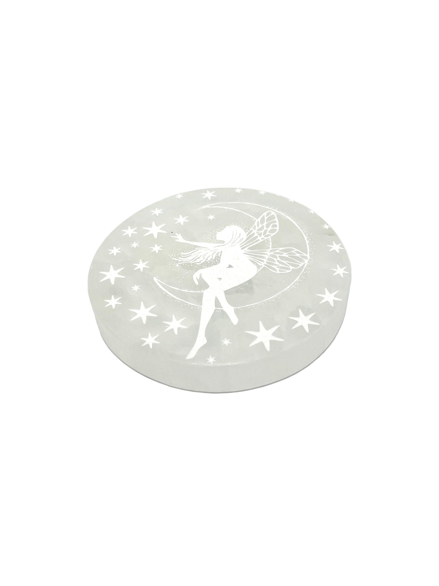 Fairy Moon & Stars Selenite Tiles