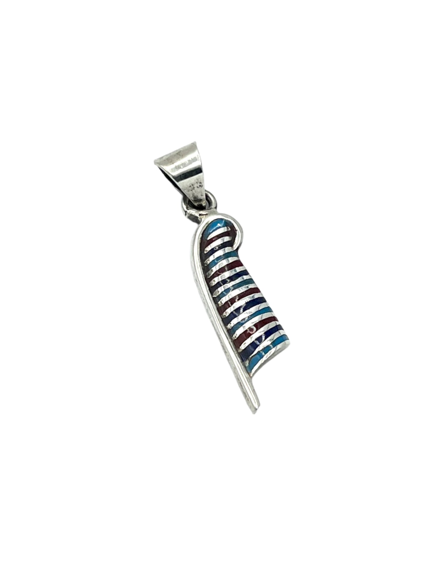 Silver Feather of Truth Pendant