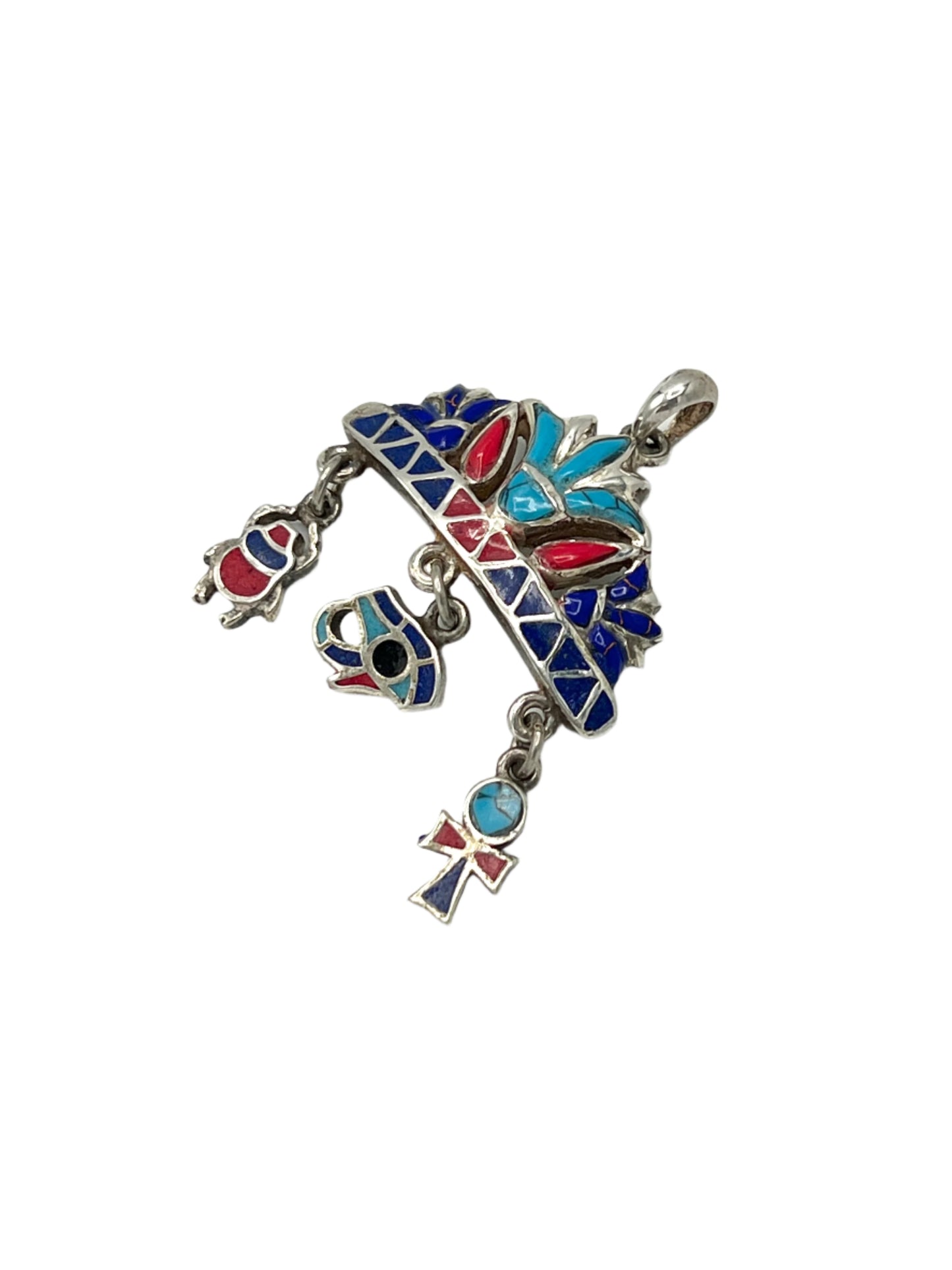 Silver Crown Charm Pendants