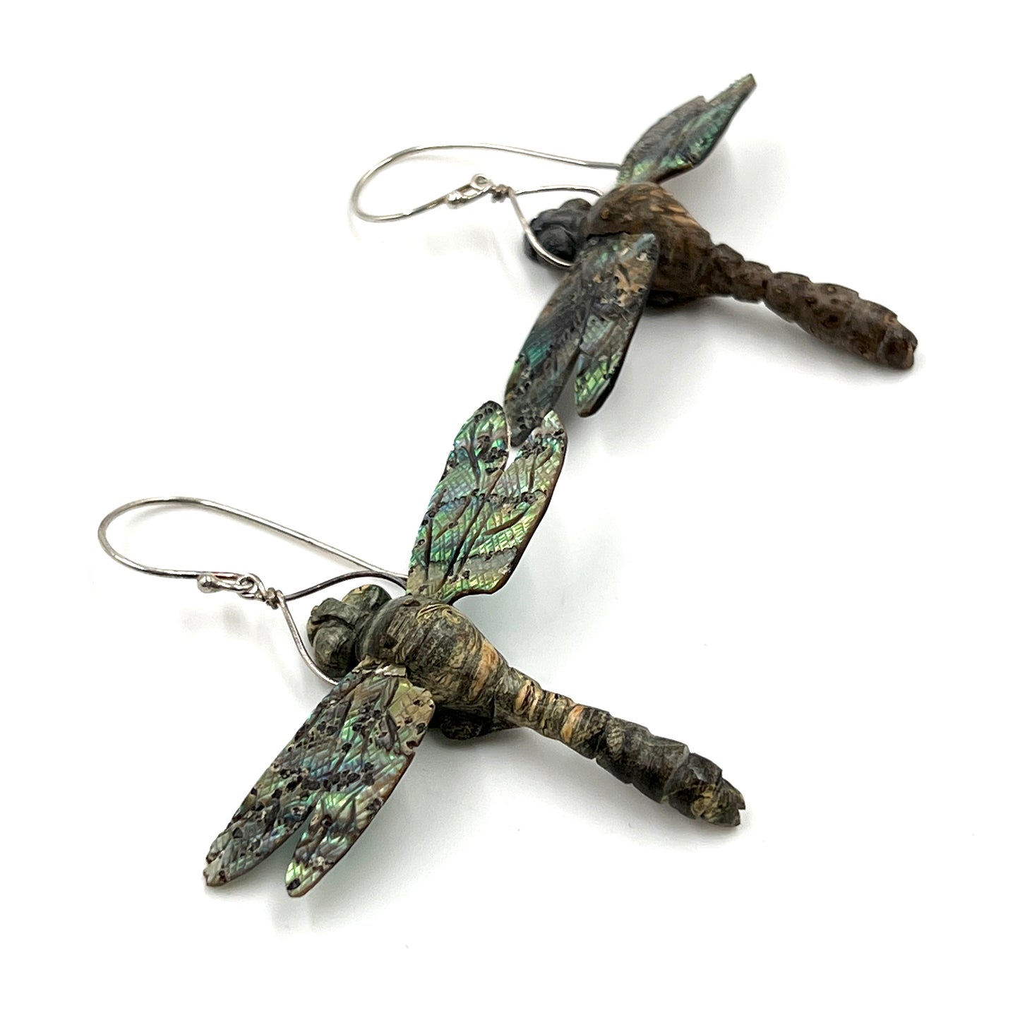Sterling Silver Dragonfly Earrings