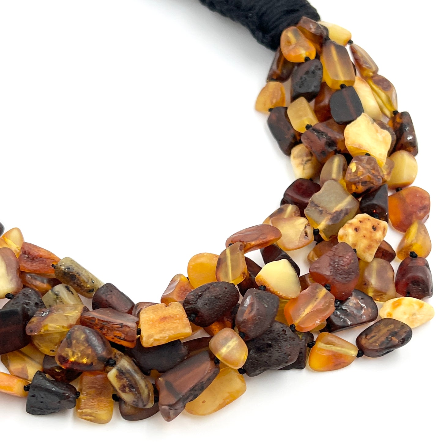 Raw Multi Amber Necklaces