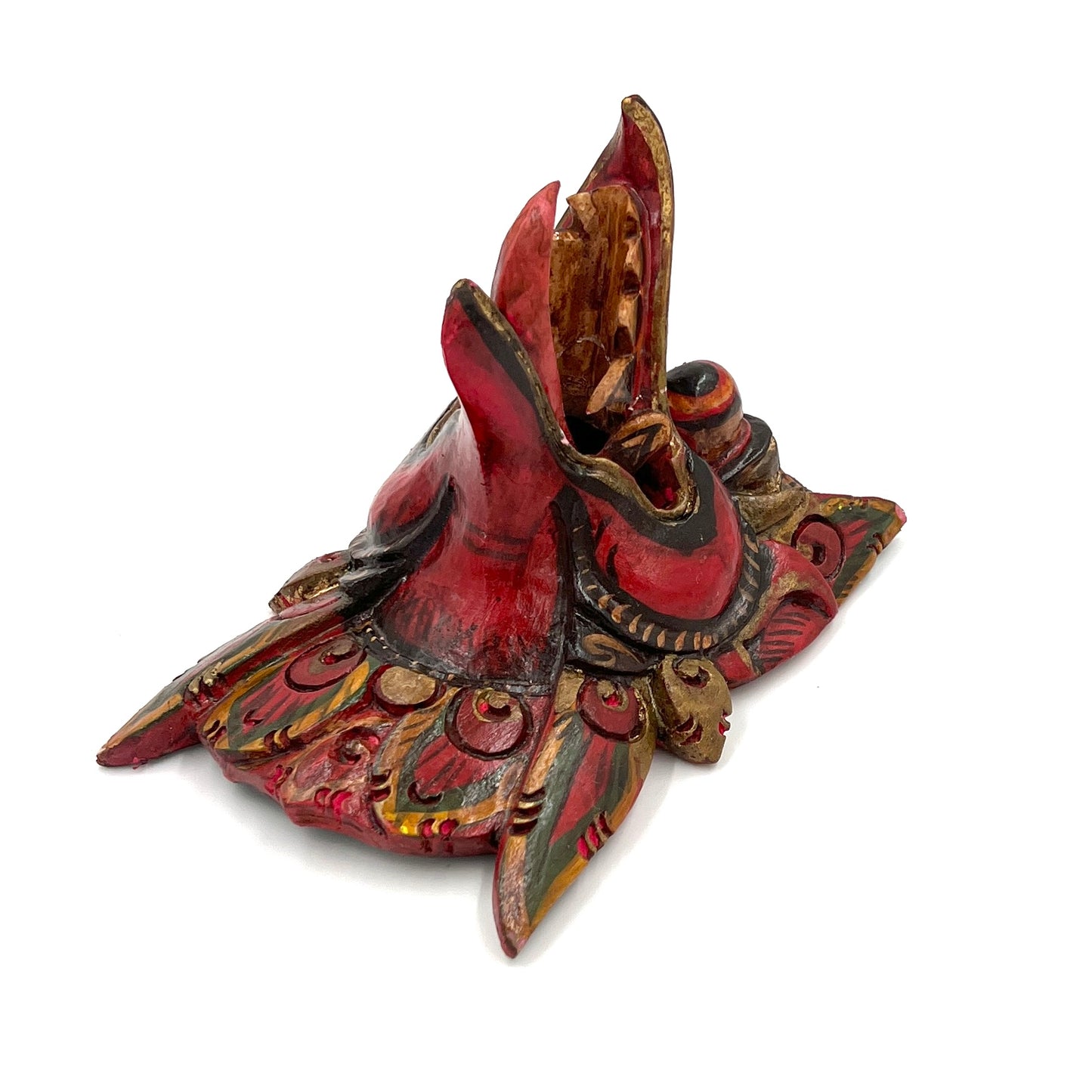 Hand Carved and Painted Garuda Mask
