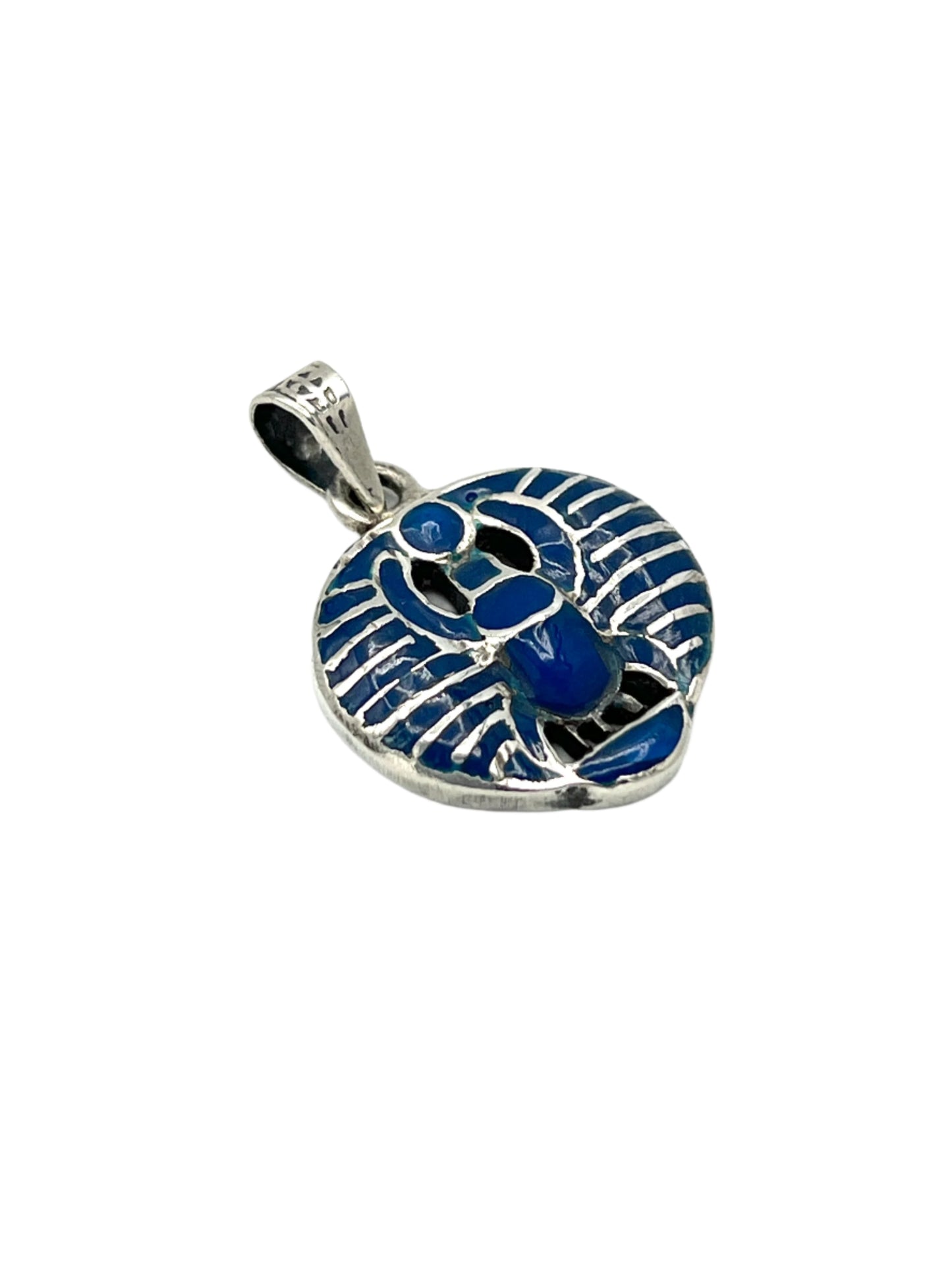 Silver Scarab Pendants