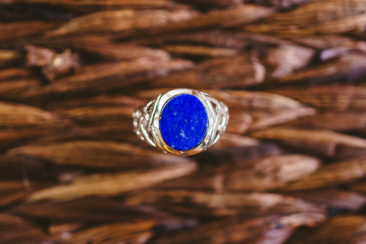 Sterling Silver Celtic Knot Gemstone Rings