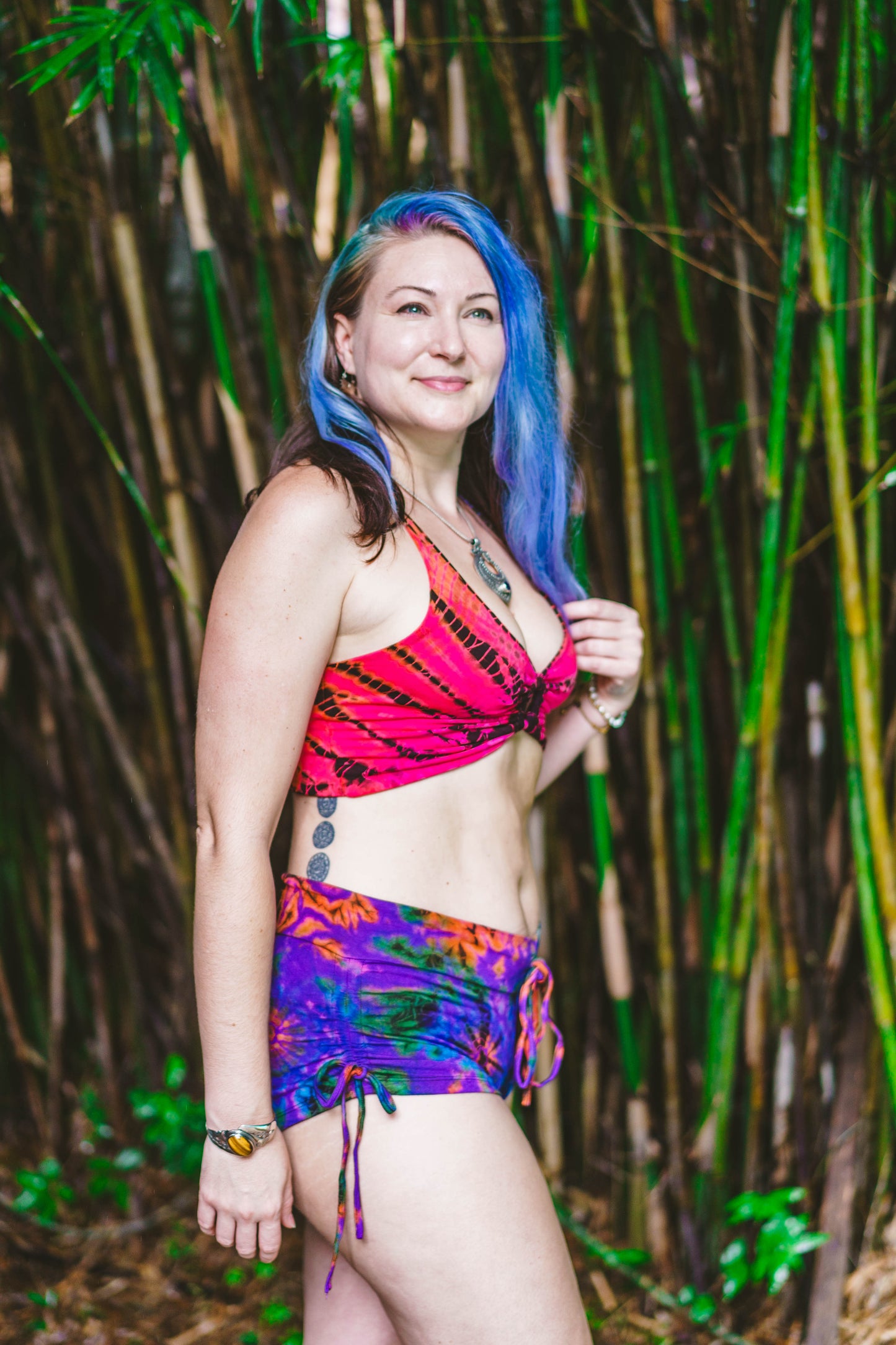 Tie Dyed Butterfly Bralette