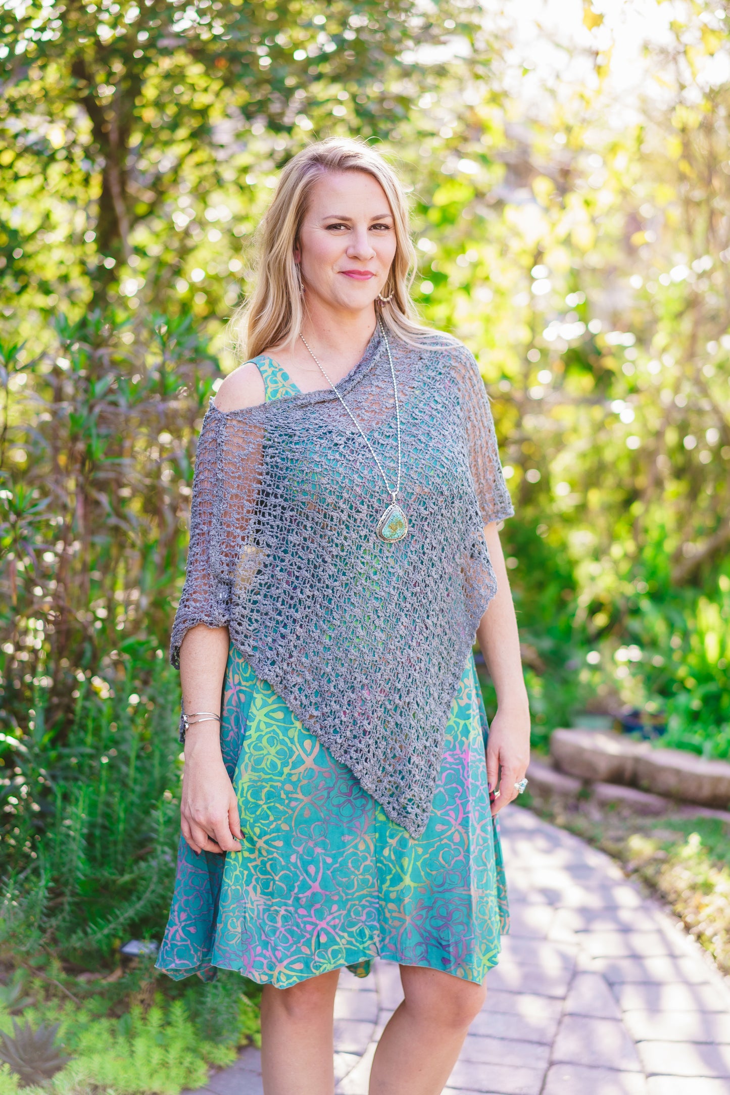 Hand Batiked Short Dress