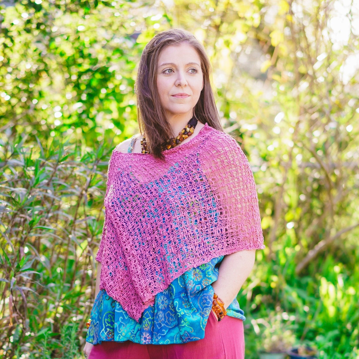 Sheer Poncho