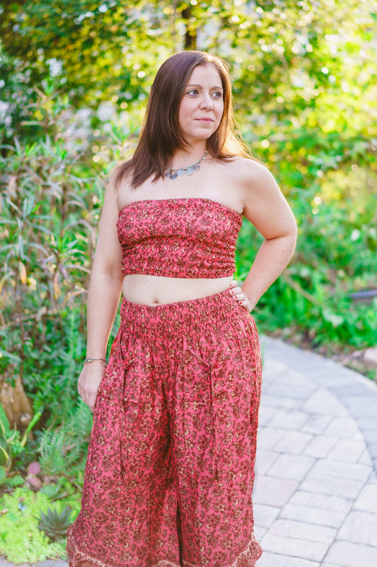 Floral Tube Top
