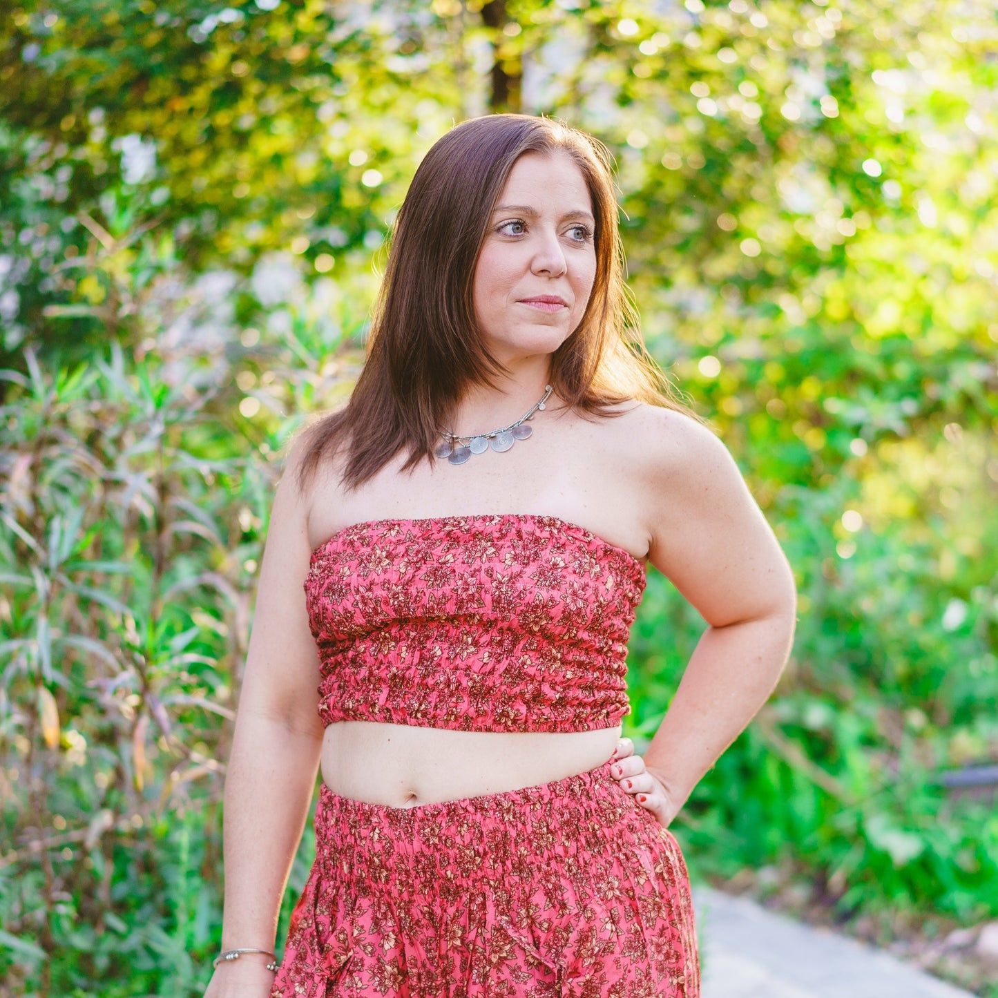 Floral Tube Top