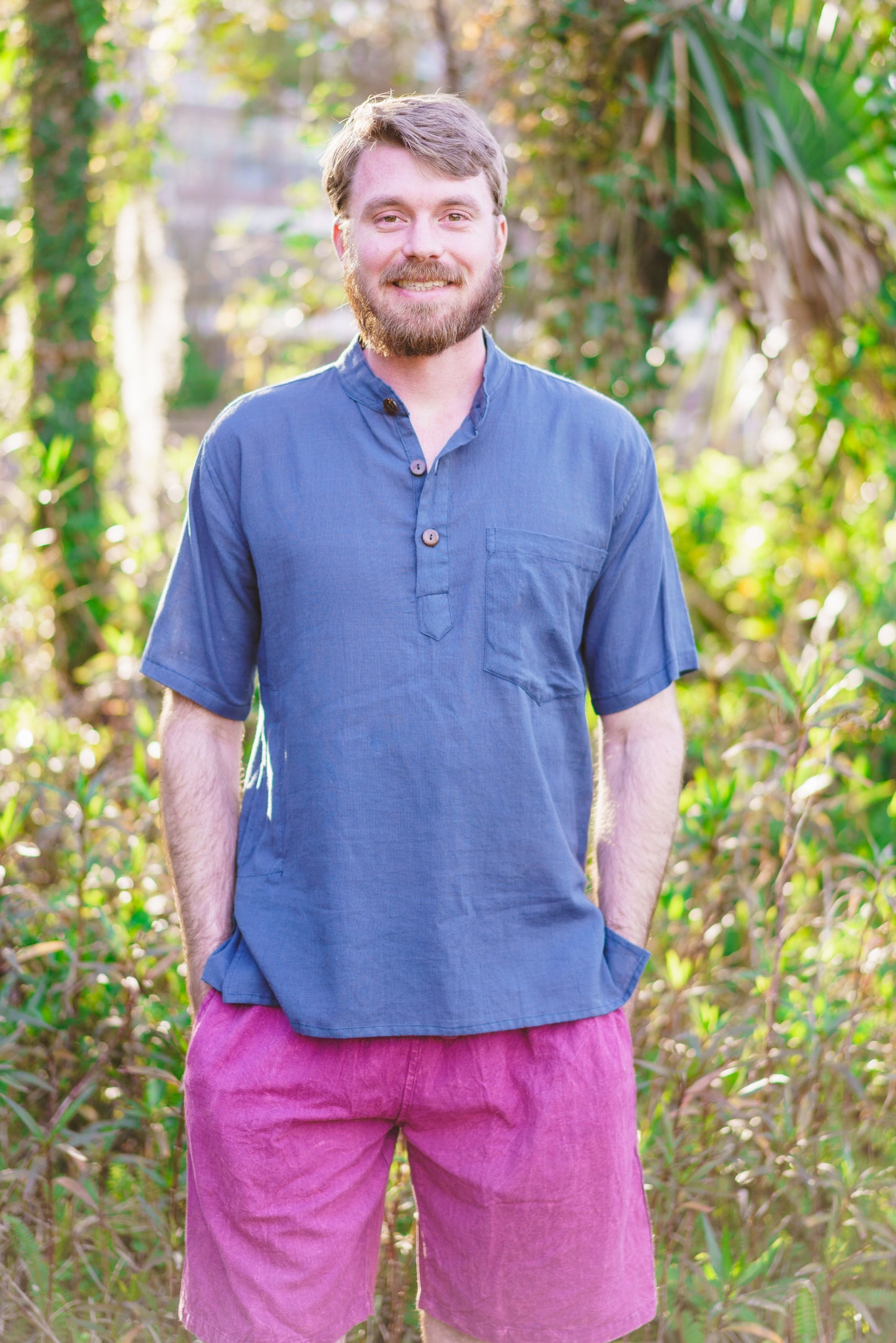 Hemp Drawstring Shorts