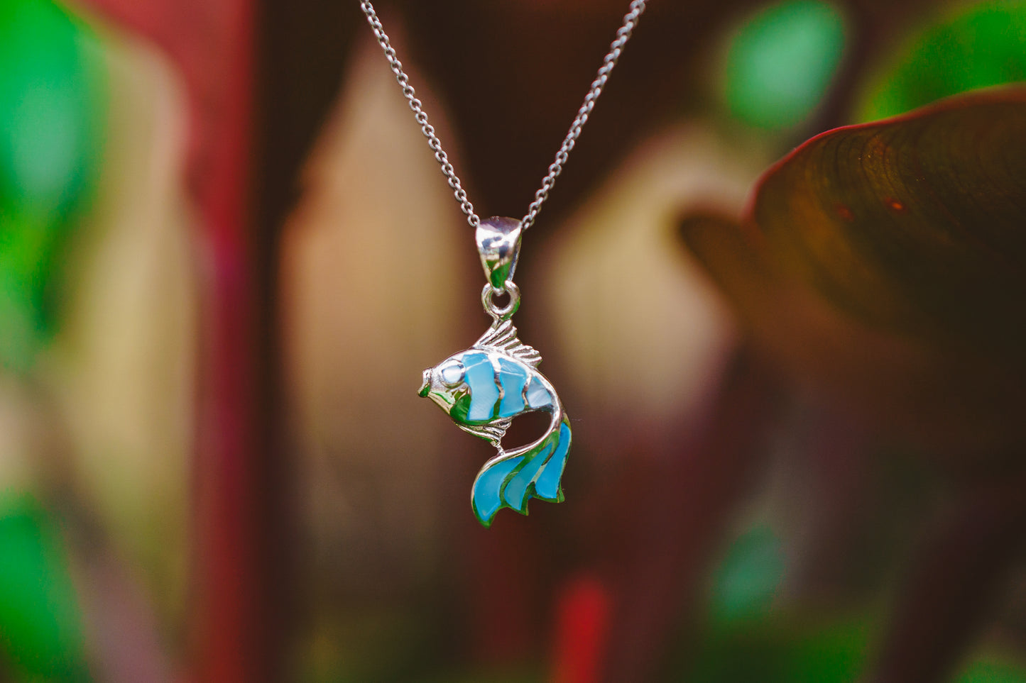 Shell Koi Fish Pendants