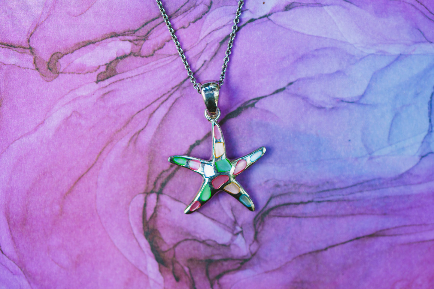 Shell Starfish Pendants
