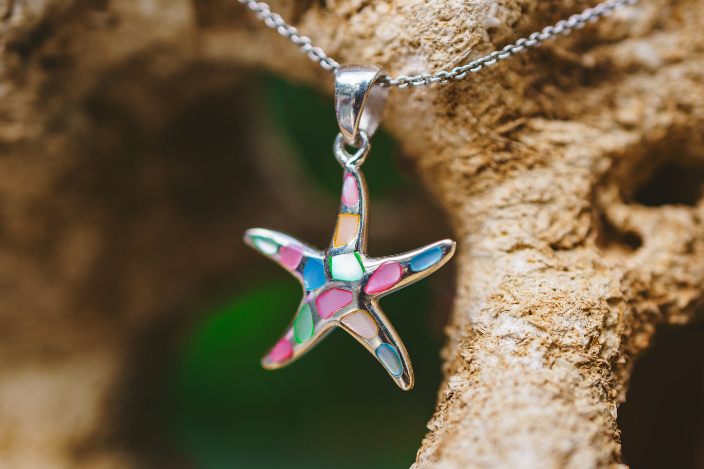 Shell Starfish Pendants