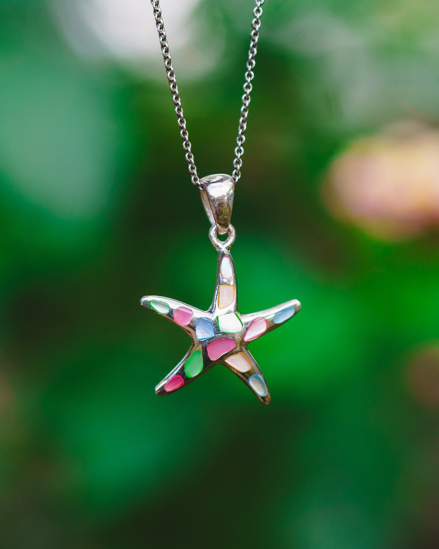 Shell Starfish Pendants