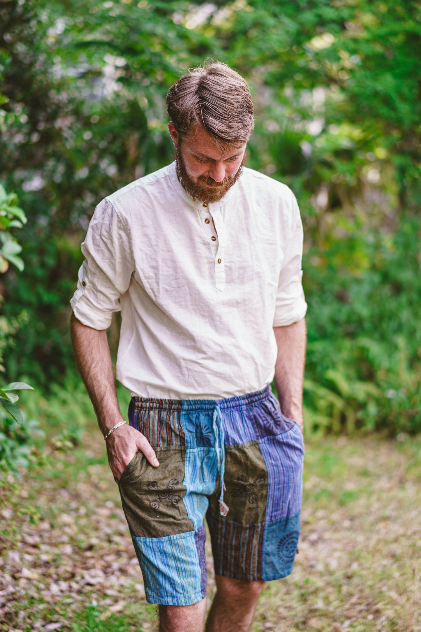 Nepali Patchwork Shorts