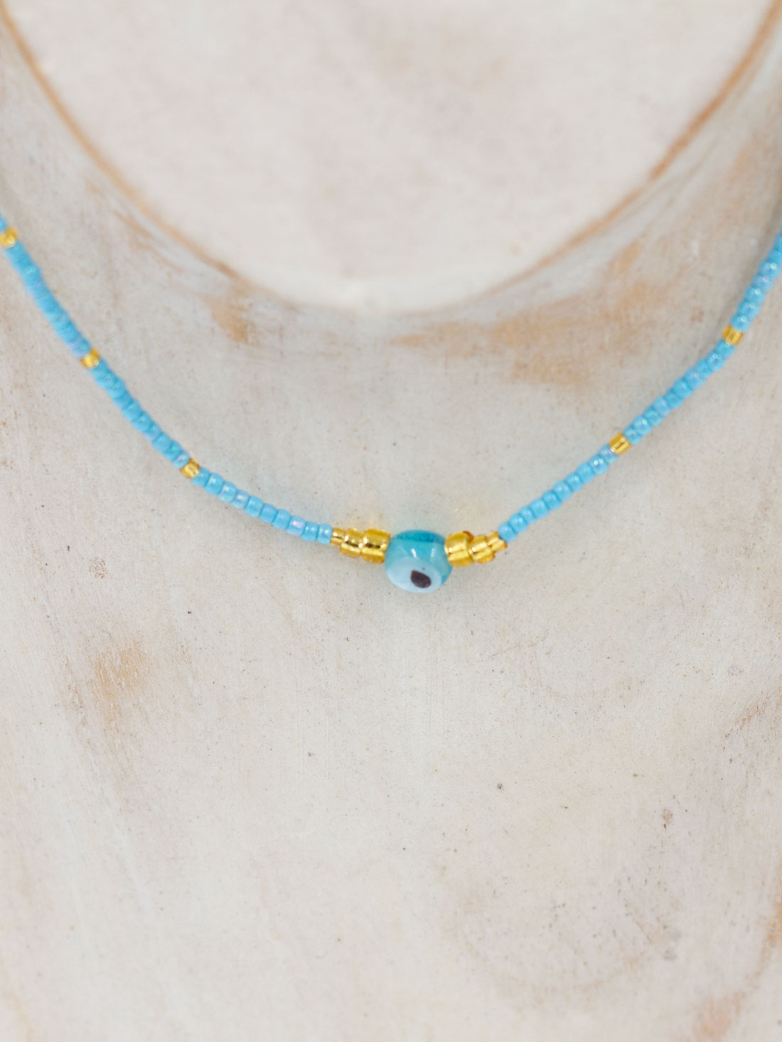 Beaded Evil Eye Necklaces