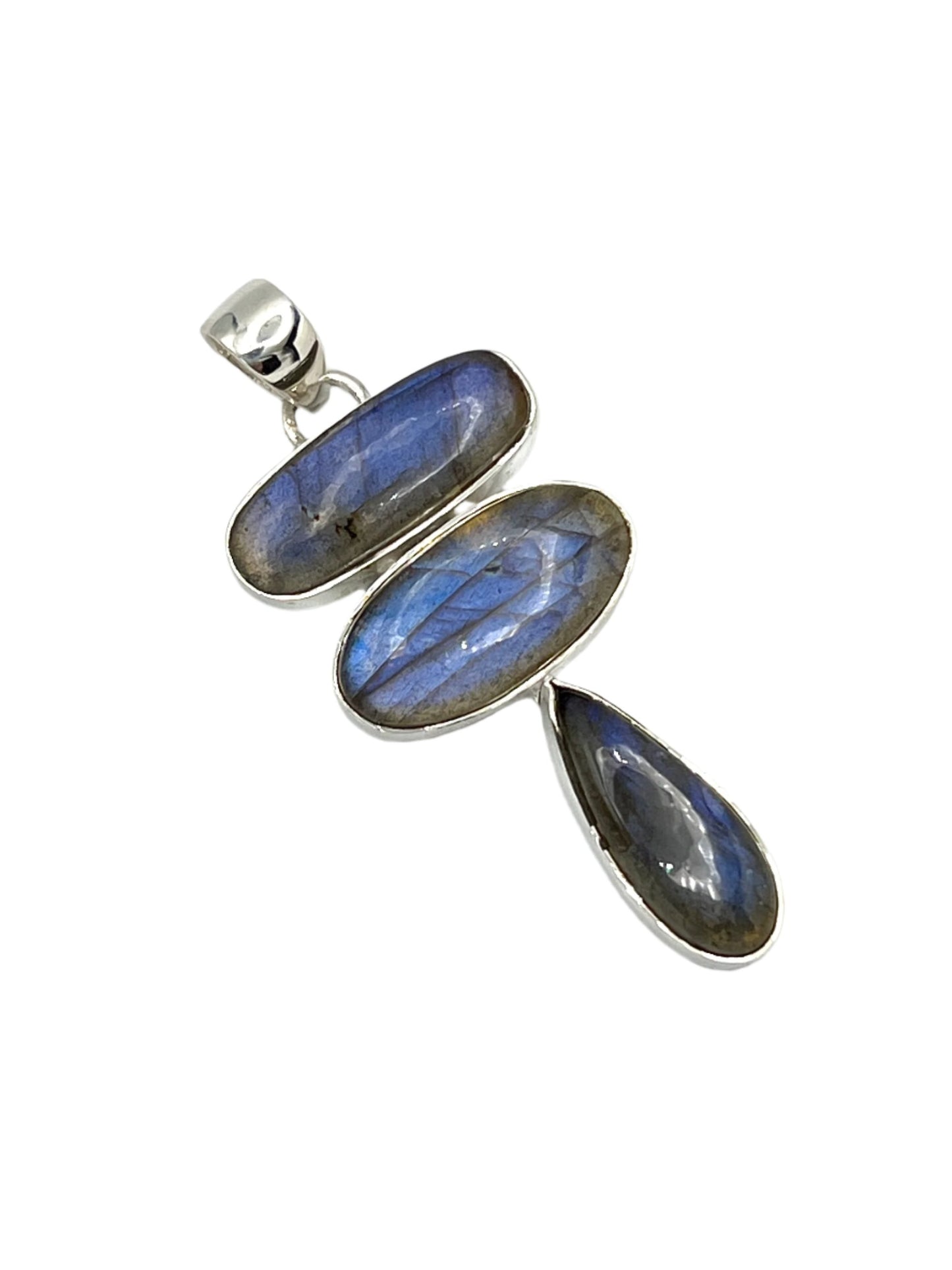 Sterling Silver Labradorite Pendants