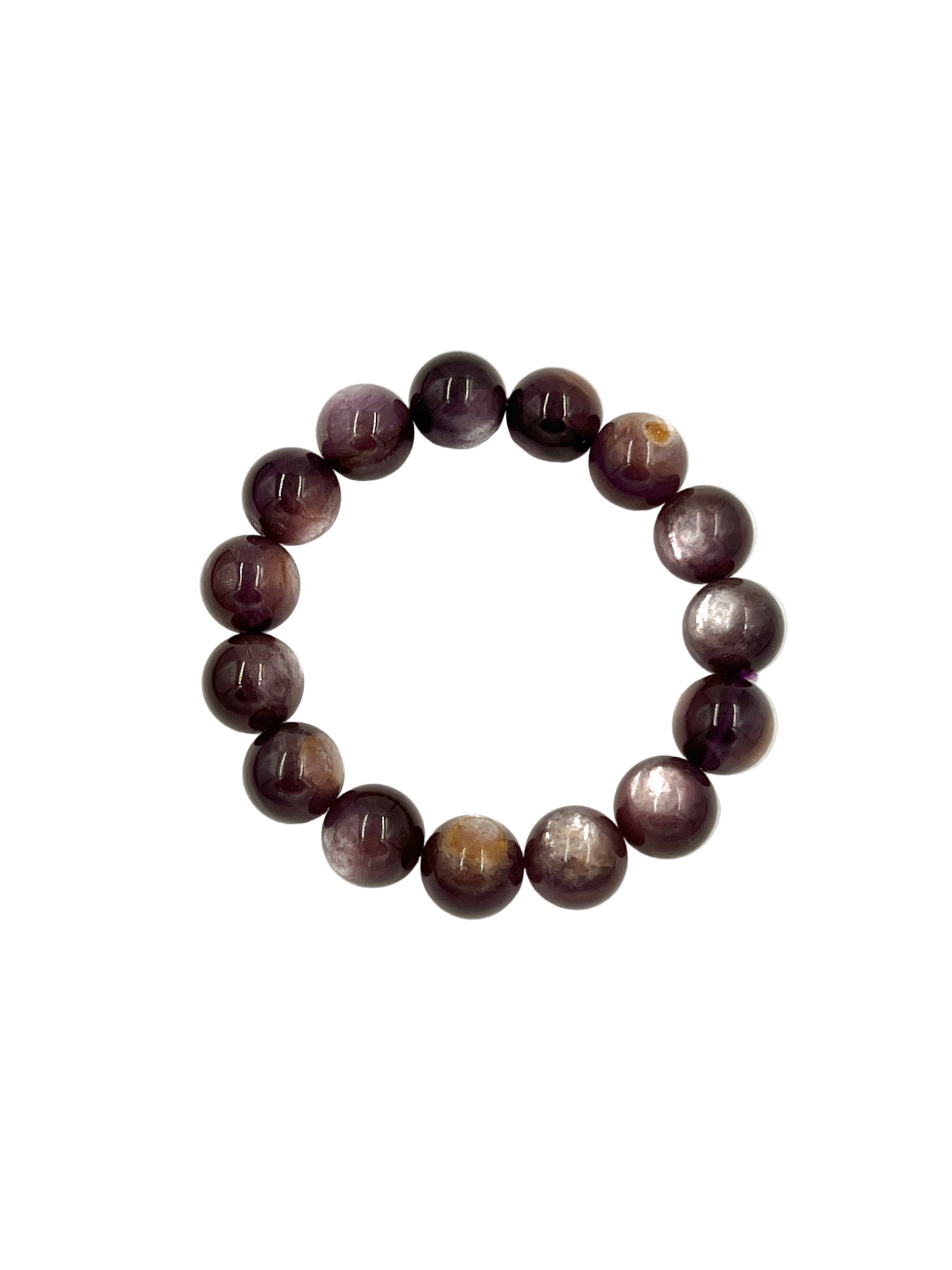 Star Lepidolite Stretchy Bracelets