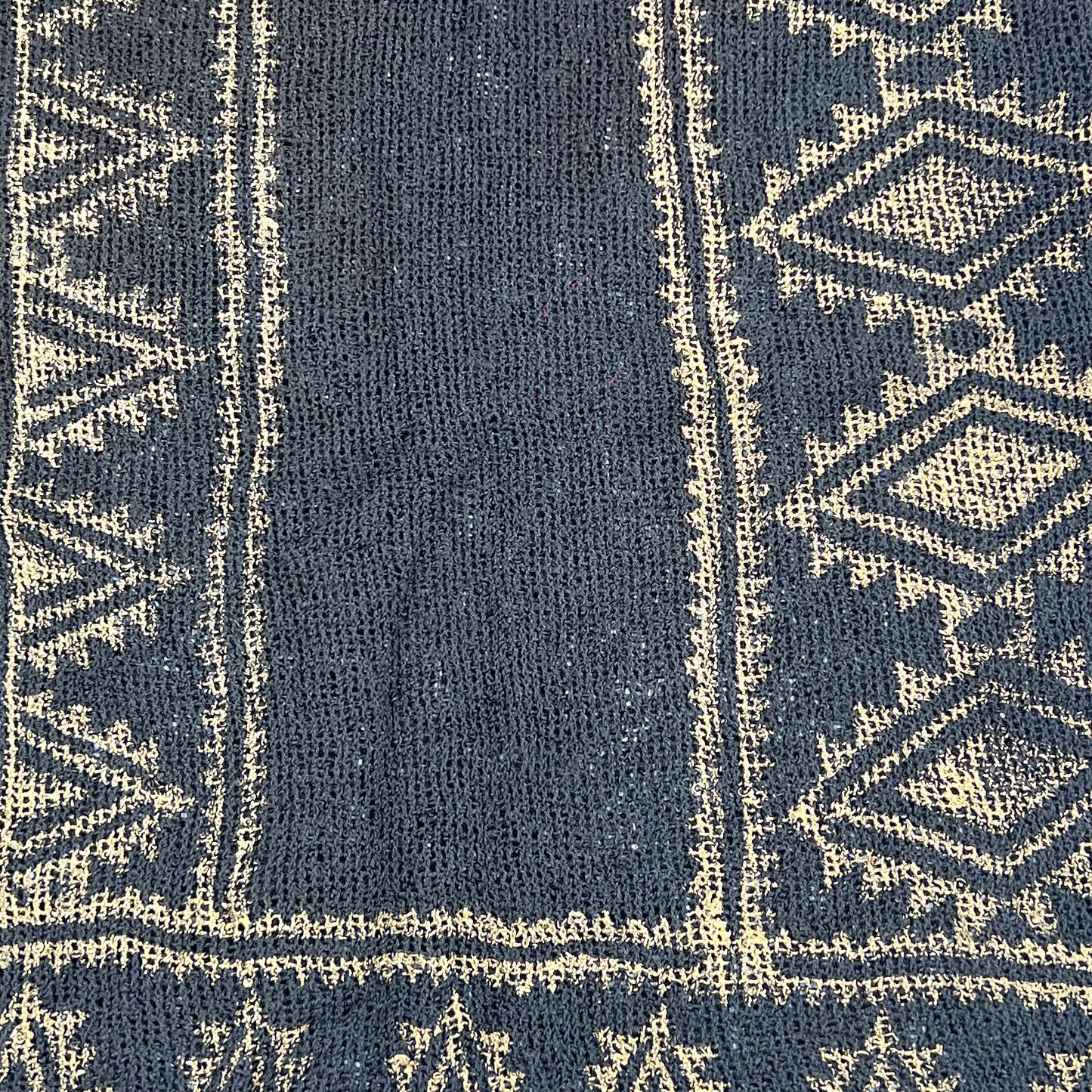 Desert Rose Woven Block Print Kimono