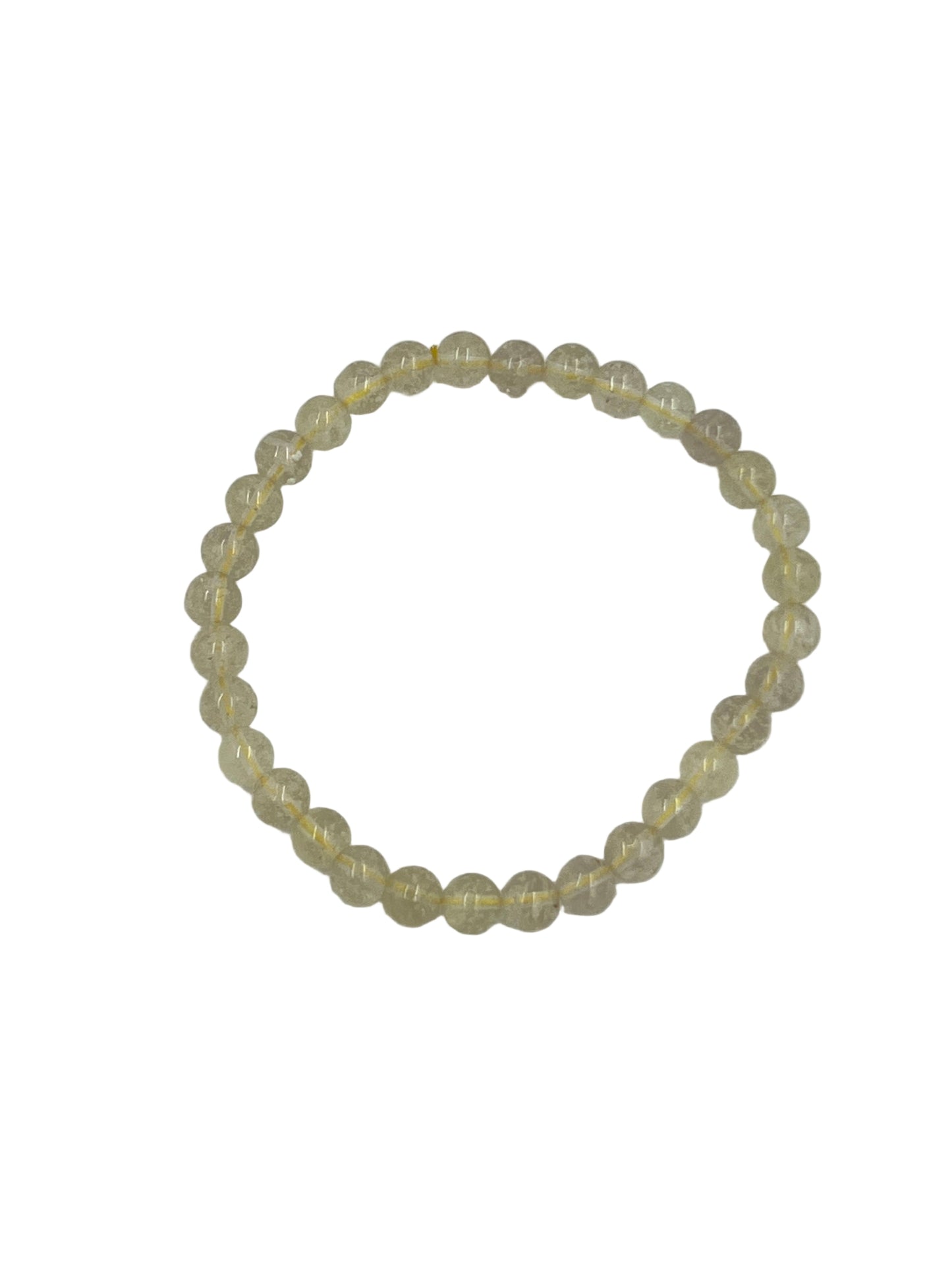 Libyan Desert Glass Beaded Bracelet