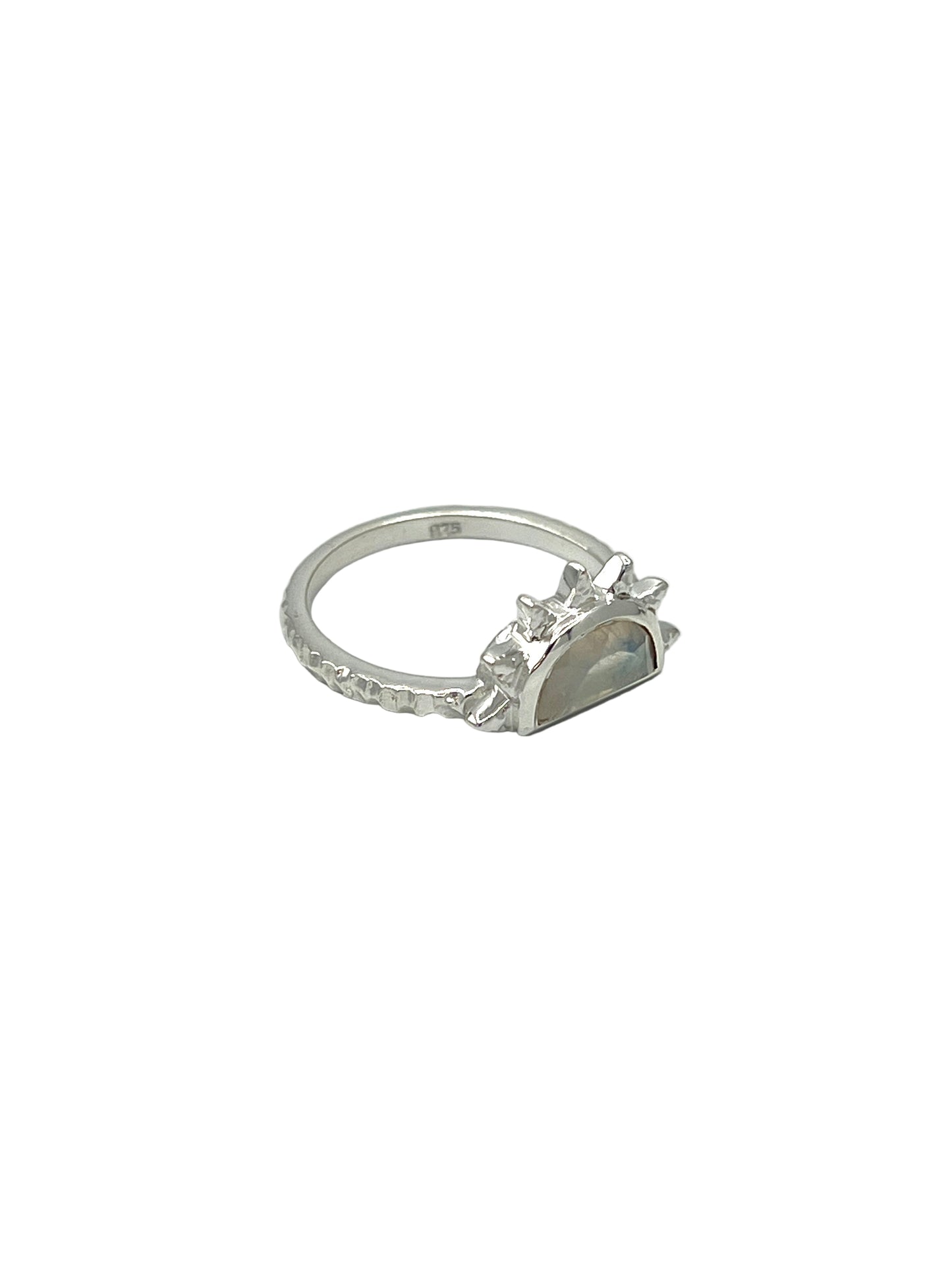 Rising Sun Gemstone Ring