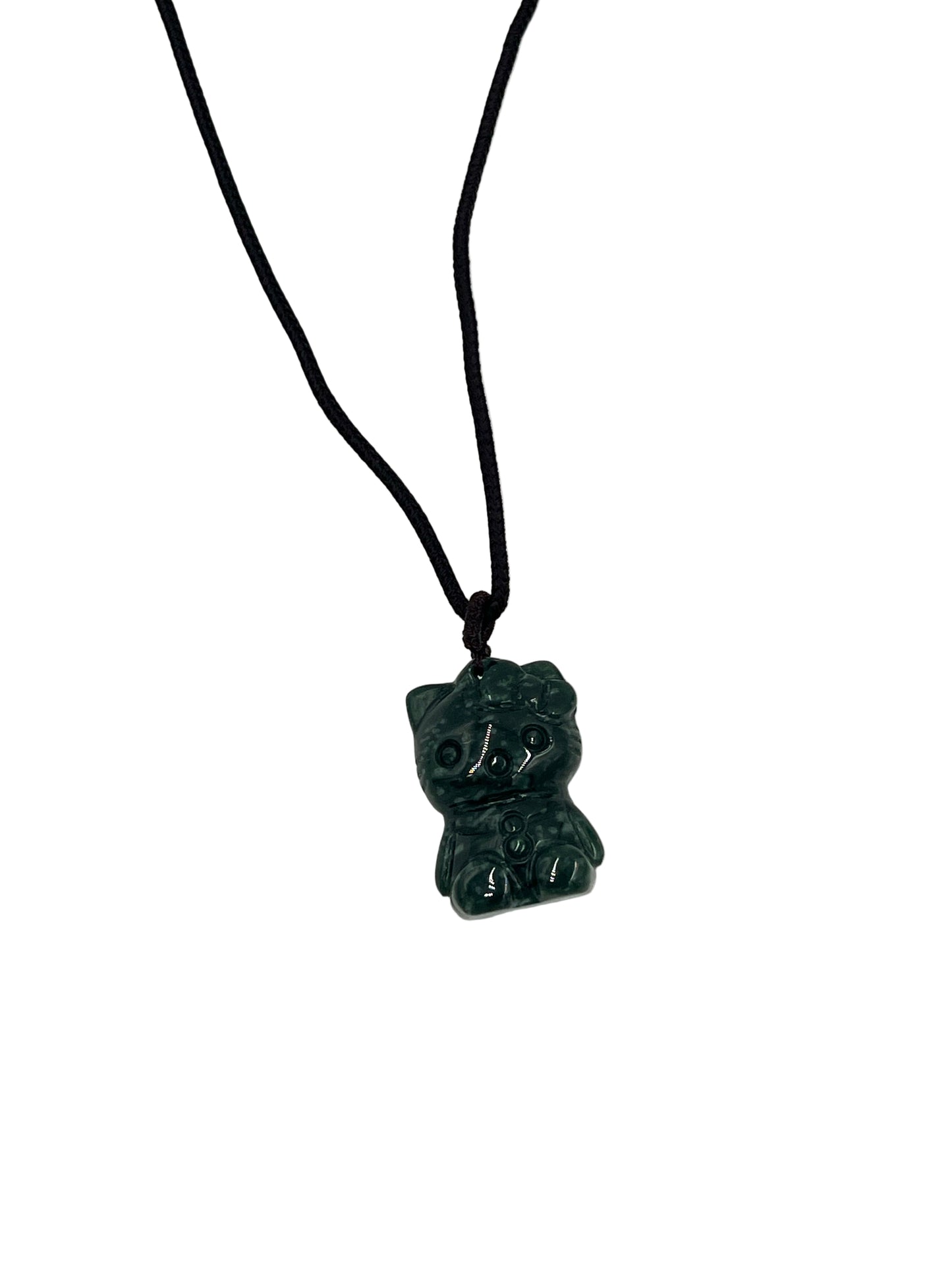 Hello Kitty Jade Beaded Necklaces