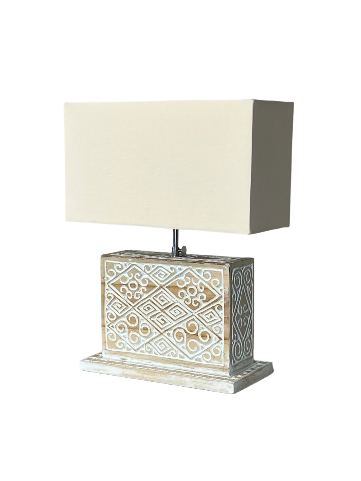 Albesia Rectangle Table Lamp
