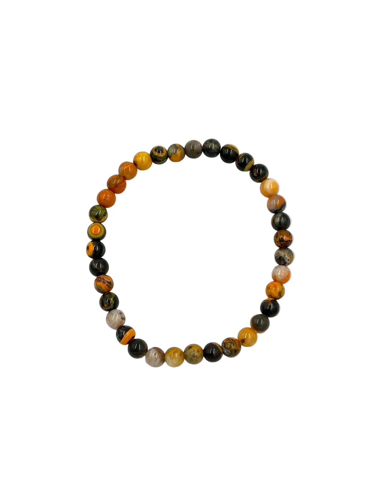 Bumble Bee Jasper Beaded Bracelets
