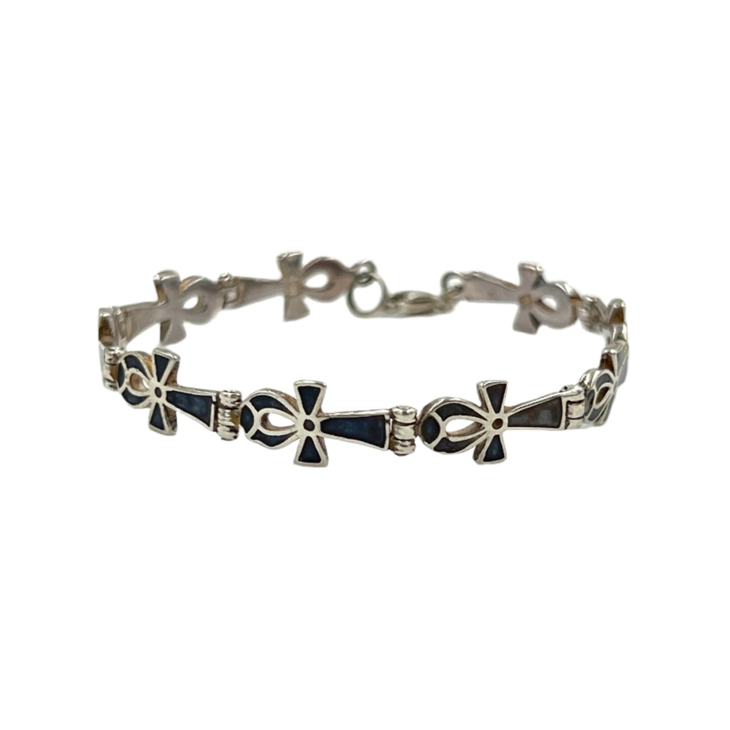 Silver Ankh Bracelets