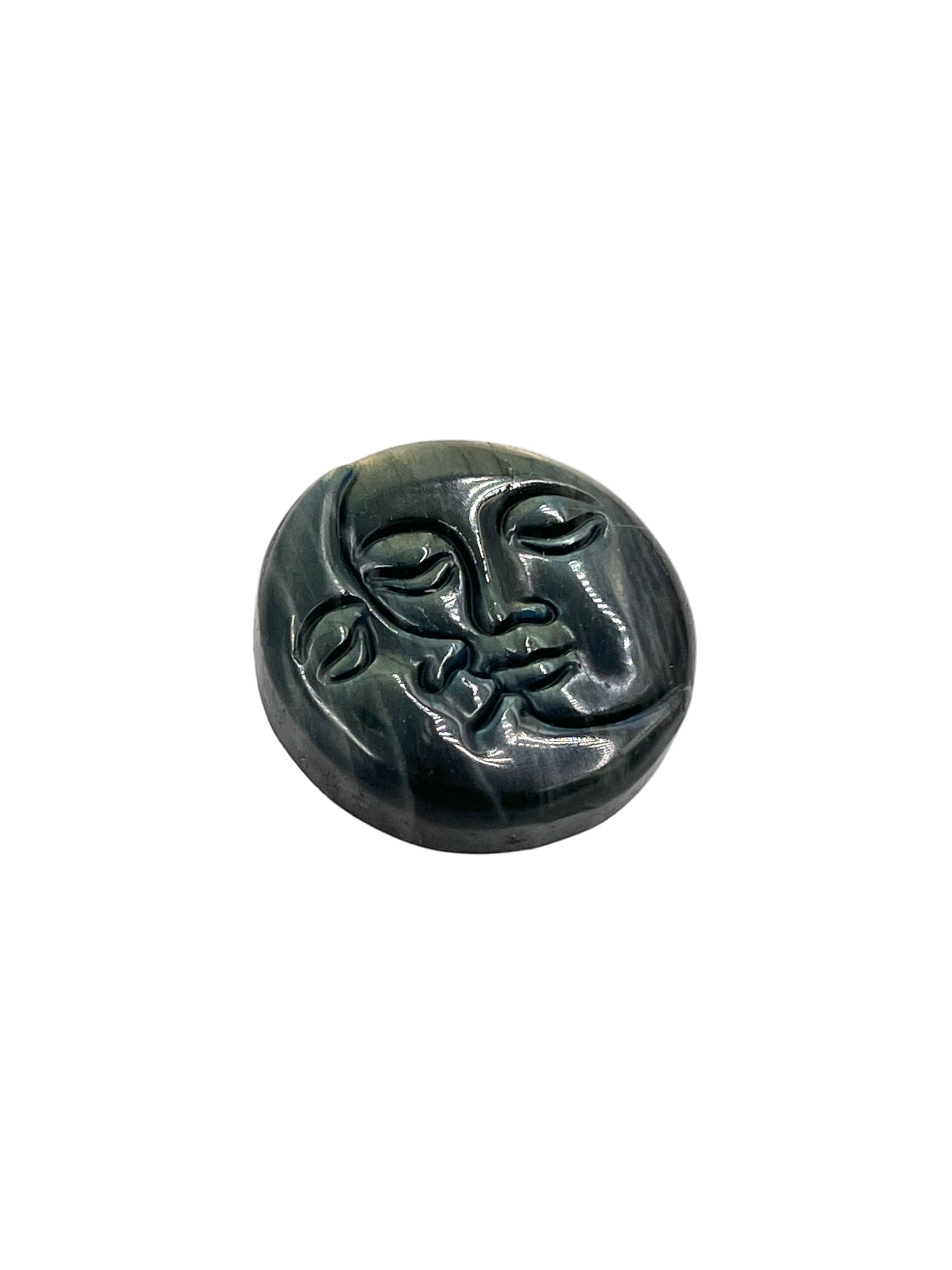 Labradorite Moon Carving