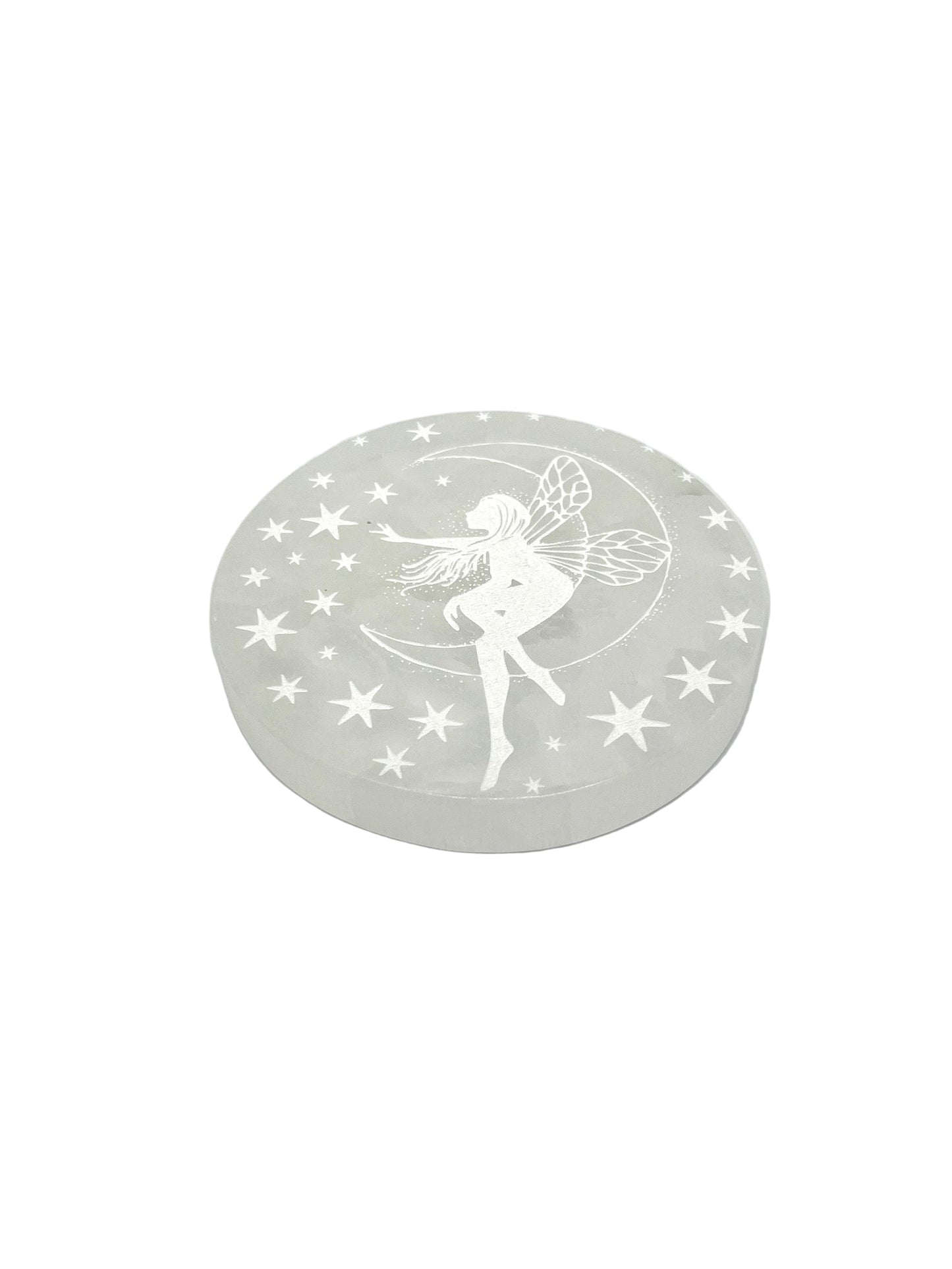 Fairy Moon & Stars Selenite Tiles