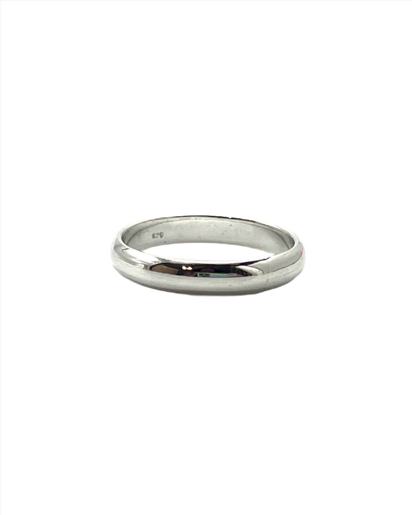 Sterling Silver Plain Band Ring